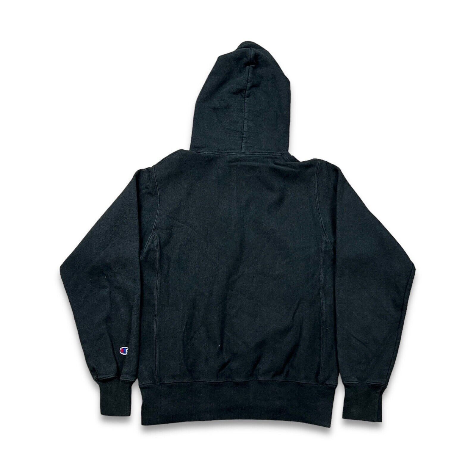 Champion × Vintage Champion Hoodie Small Reverse Weave Script Hooded Sweatshirt Size US S / EU 44-46 / 1 - 4 Thumbnail