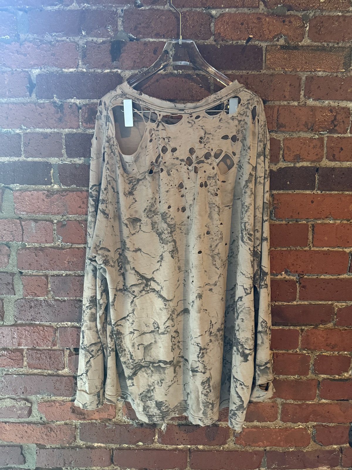 Vintage Real tree thrashed camo shirt Size US XXL / EU 58 / 5 - 1 Thumbnail