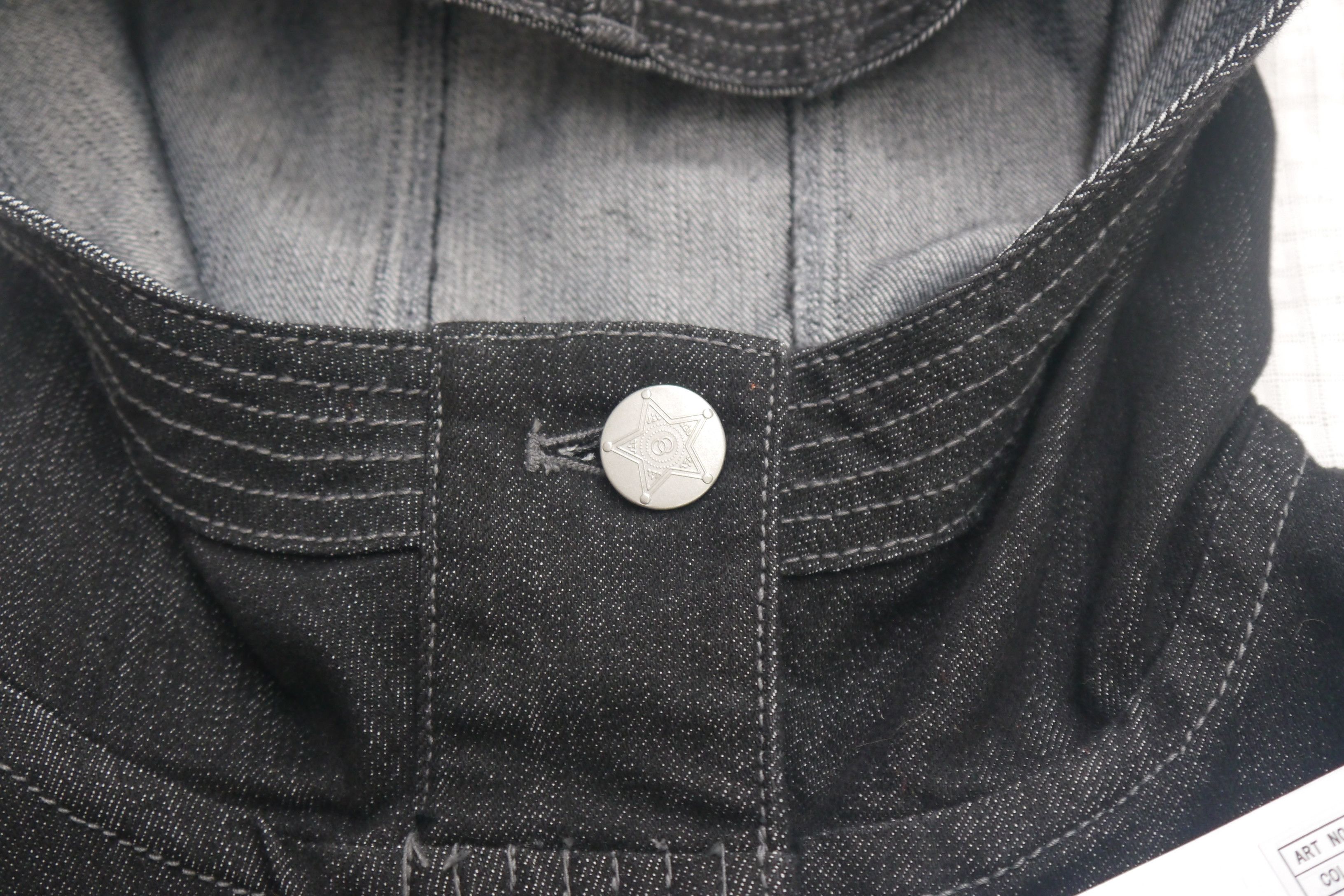 Japanese Brand (J775) Denimus Japan Black Stretch Denim Hood Women Coat XL Size XL / US 12-14 / IT 48-50 - 6 Thumbnail