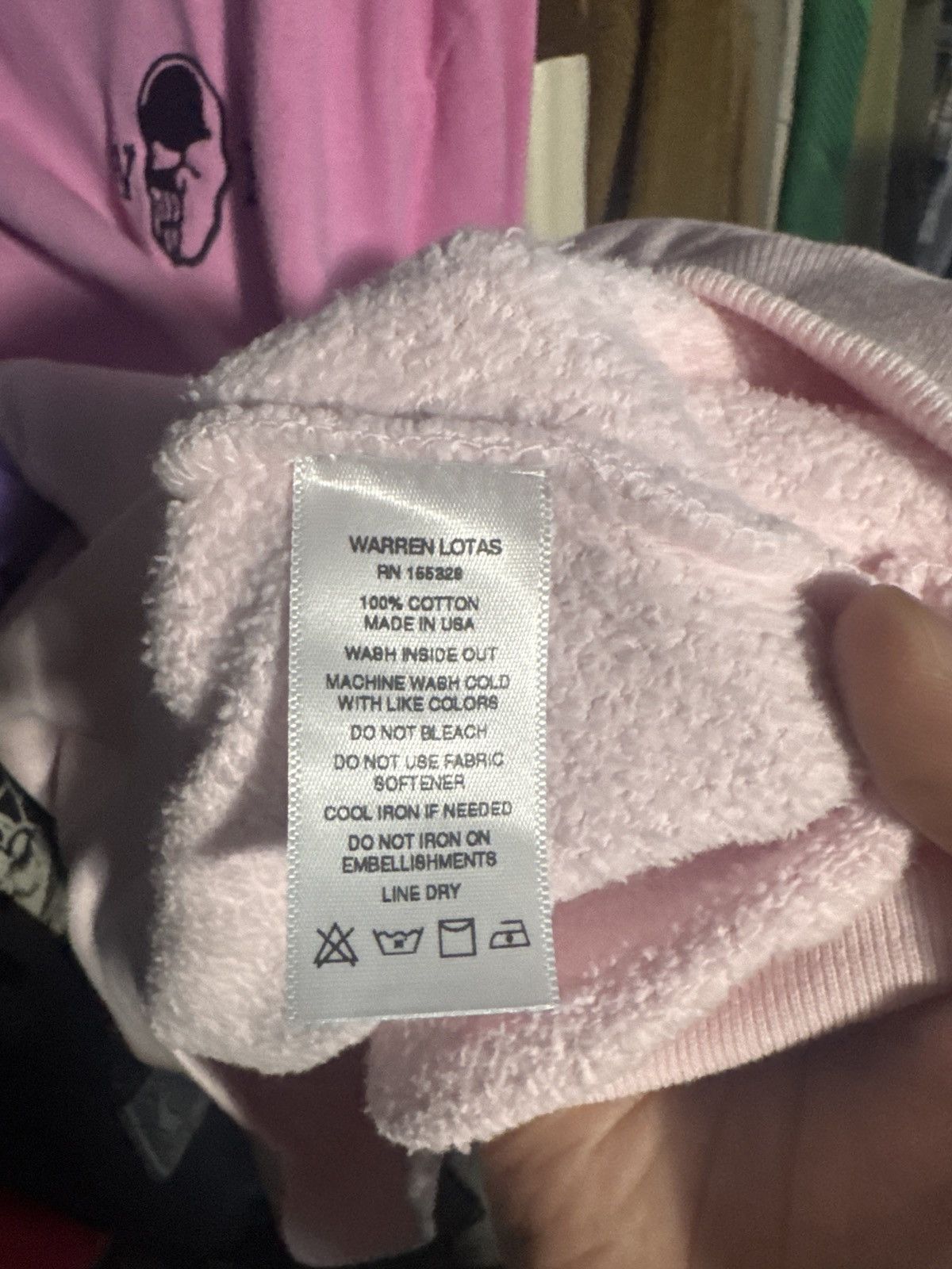 Warren Lotas Warren Lotas Pink Hell Hoodie Sz M Size US M / EU 48-50 / 2 - 8 Thumbnail