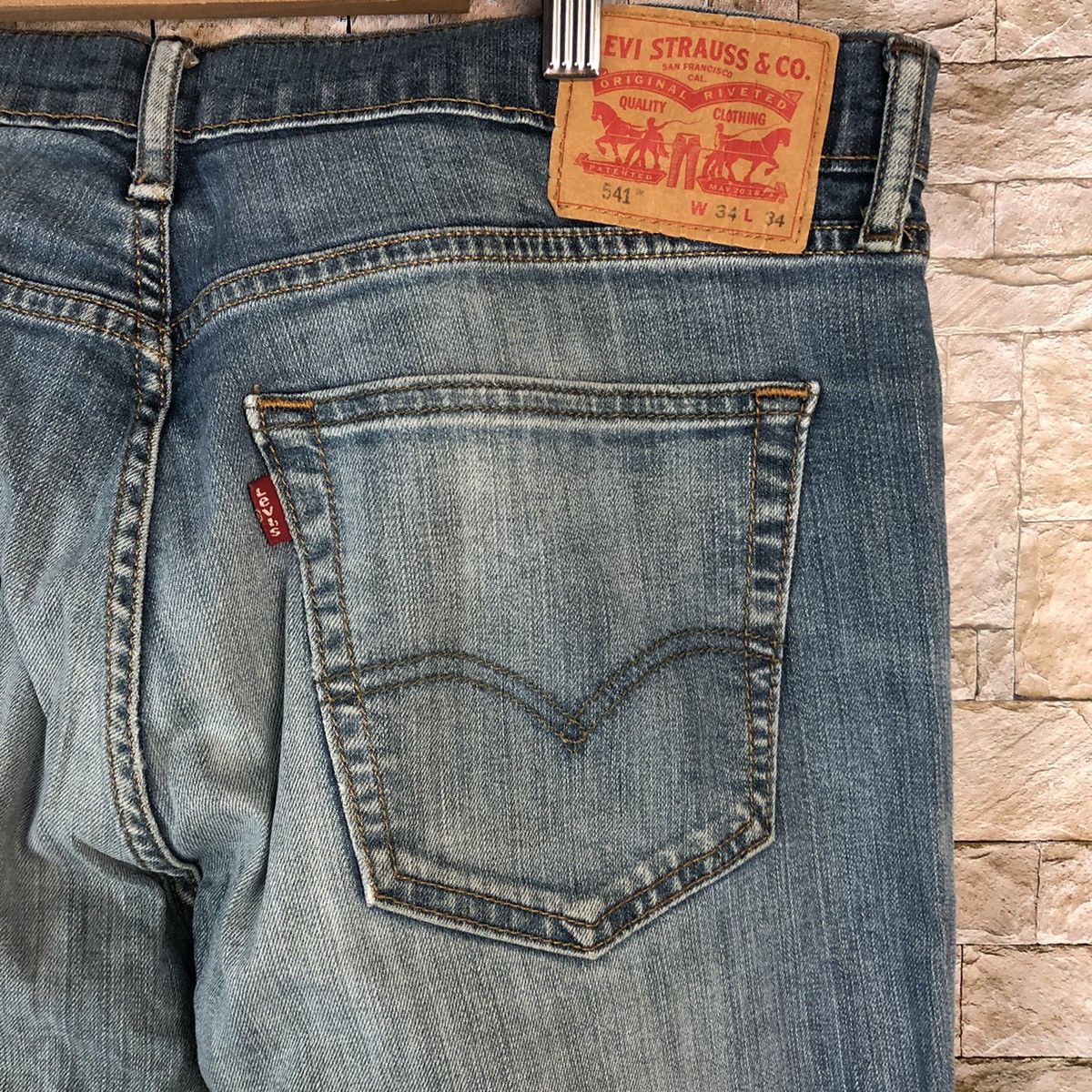 Levi's Levis Blue Denim Pants #A1037 Size US 34 / EU 50 - 18 Thumbnail