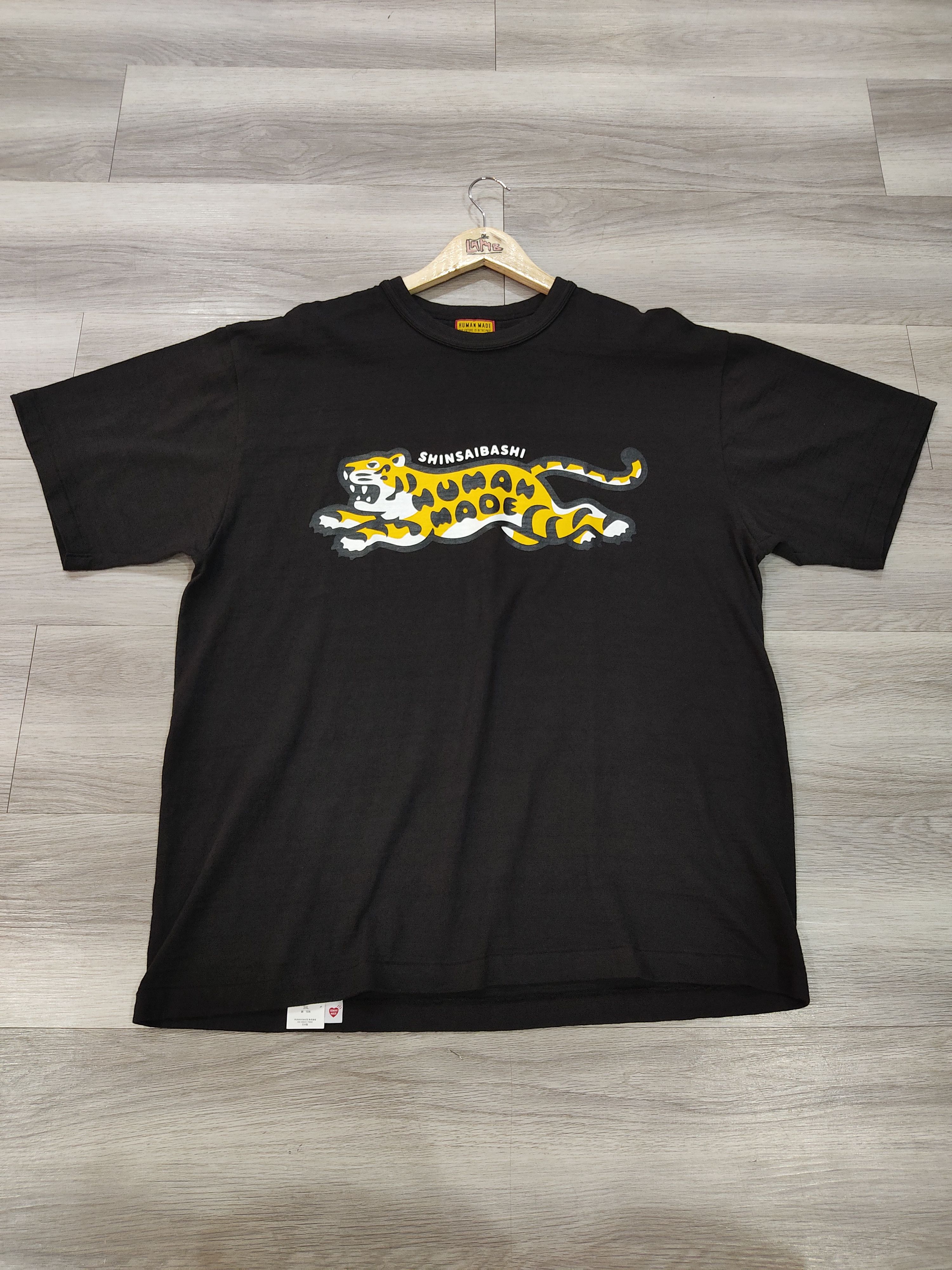 HUMAN MADE 心斎橋店舗限定　ANIMAL GRAPHIC TIGER CARRYME/Human Made Animal Graphic T-Shirt Tiger