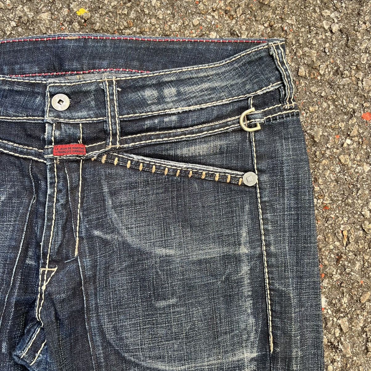 Marithe + Francois Girbaud Vintage Y2K Jeans MFG Girbaud Denim Punk Grunge Size US 32 / EU 48 - 5 Thumbnail