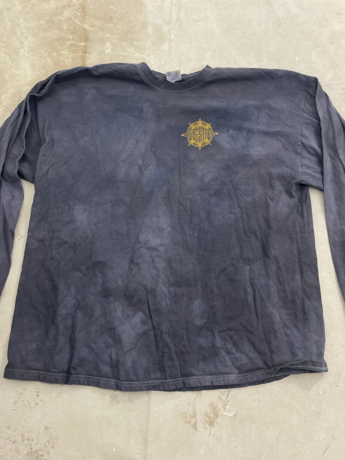 Vintage GangStarr ONE OF THE BEST YET overdyed Longsleeve tee XLXXL Size US XL / EU 56 / 4 - 1 Thumbnail