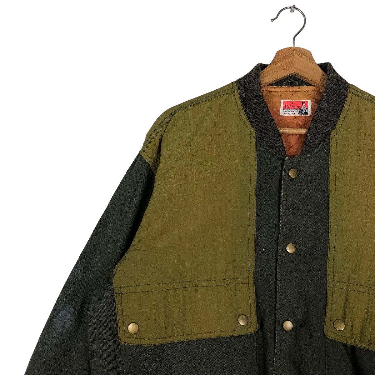 Japanese Brand 🔥90’s Vintage Bomber Jacket Mr.Rois Japan Issey Miyake Size US M / EU 48-50 / 2 - 6 Thumbnail