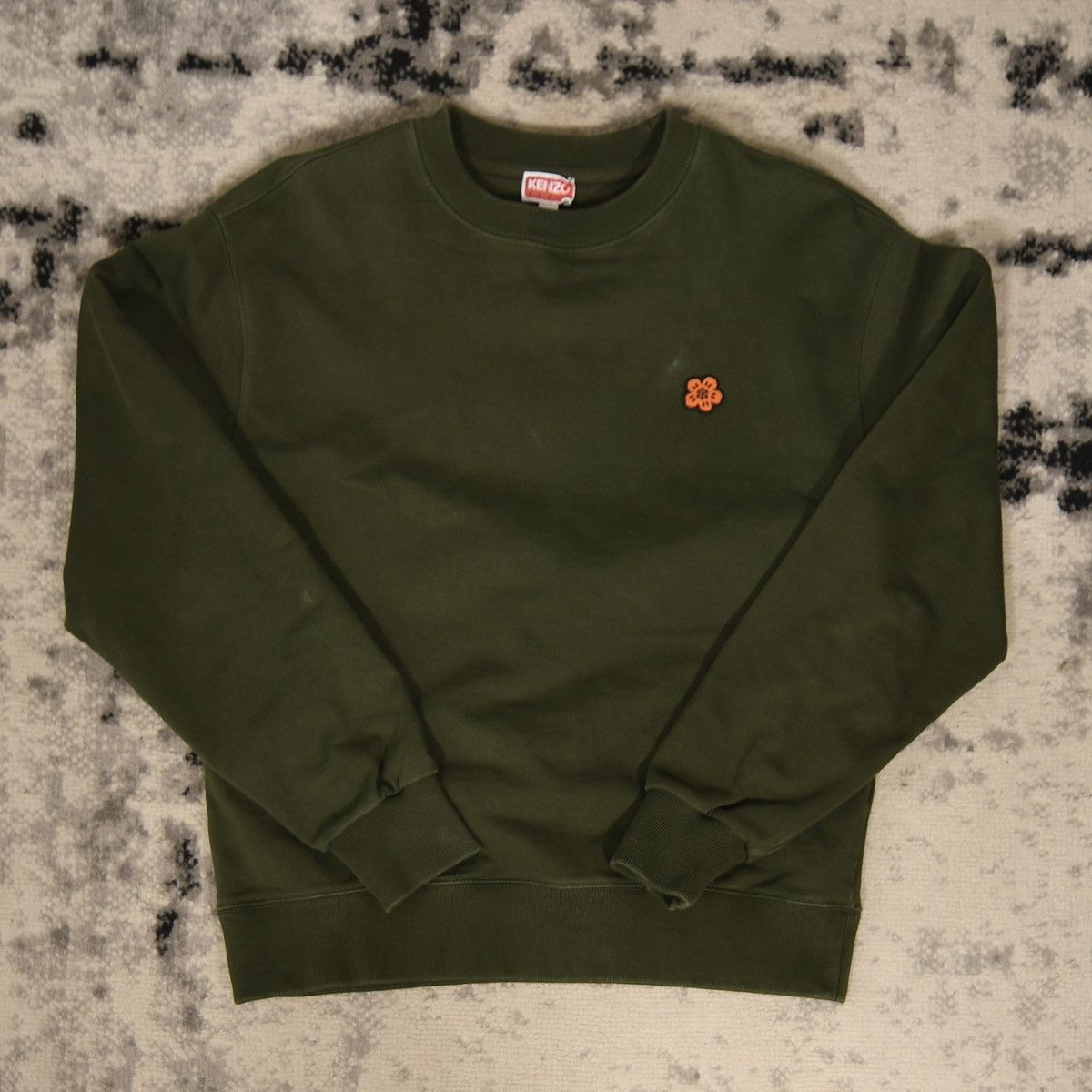 Kenzo KENZO Boke Flower Embroidered Sweatshirt Size US S / EU 44-46 / 1 - 1 Thumbnail