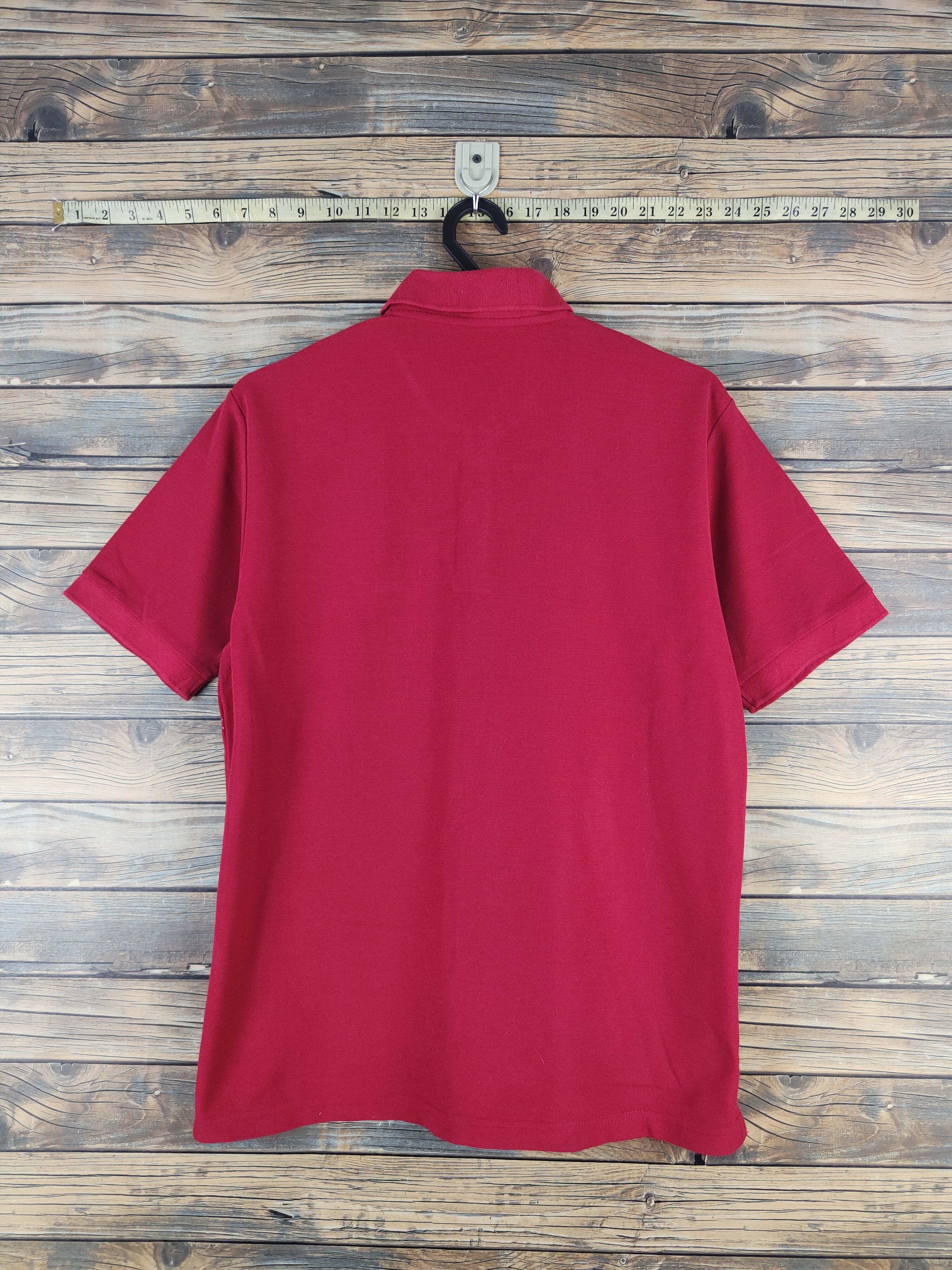 Yohji Yamamoto DL Sacsny Y'saccs yohji yamamoto Golf Red Polos #2768 Size US L / EU 52-54 / 3 - 8 Thumbnail