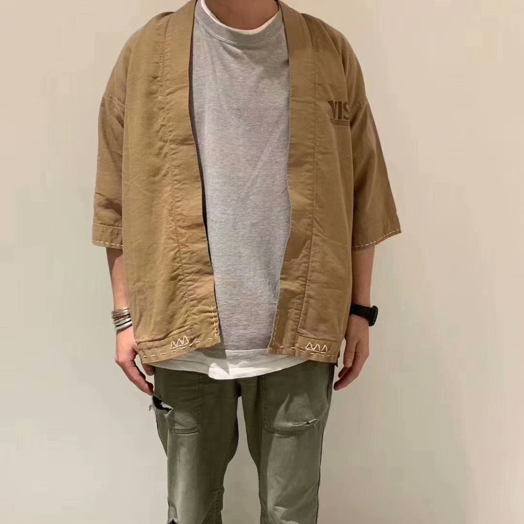 Visvim visvim 20ss Sanjuro Kimono Size US L / EU 52-54 / 3 - 7 Thumbnail