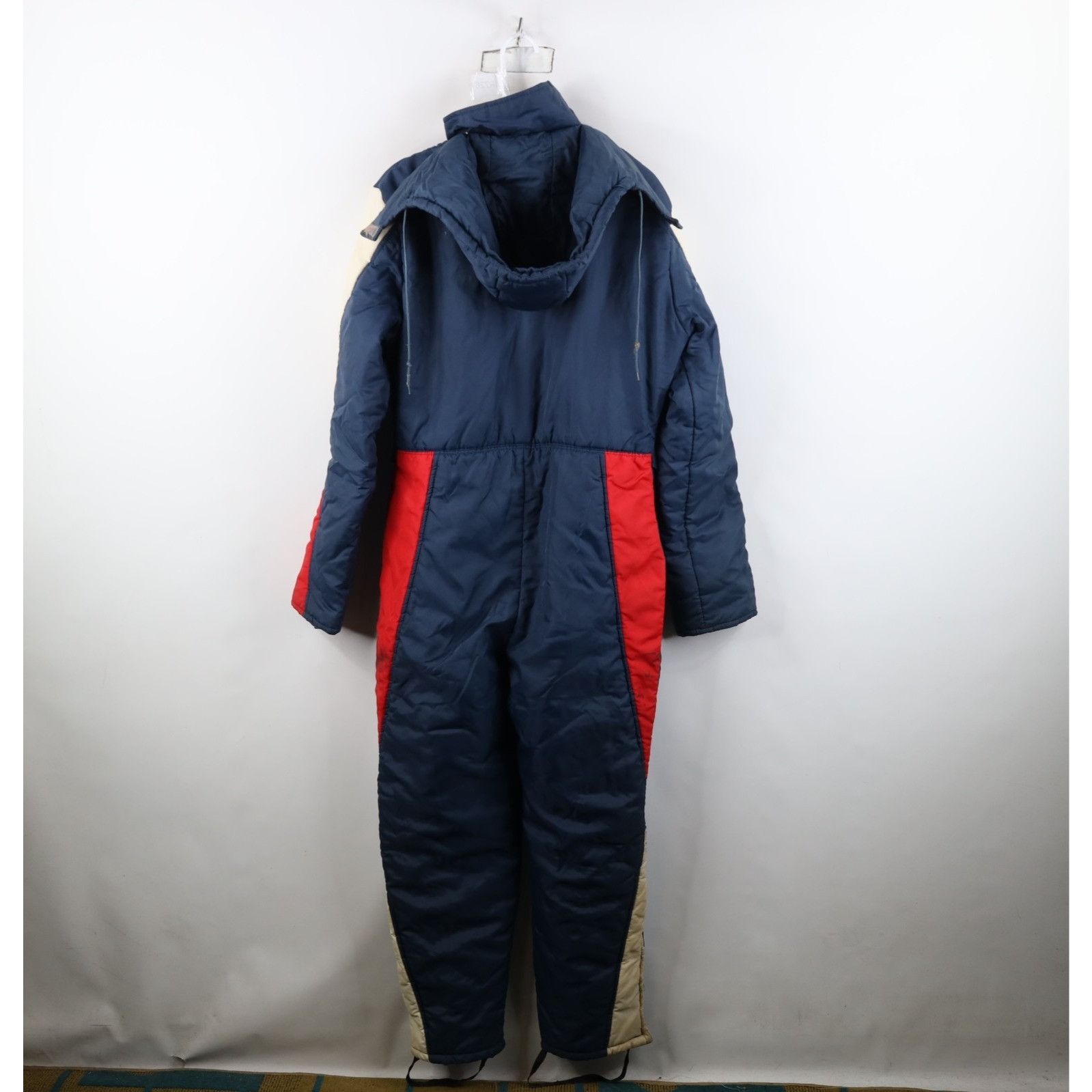 Vintage Vintage 70s Streetwear Hooded Snowmobile Snow Suit Size US L / EU 52-54 / 3 - 19 Thumbnail