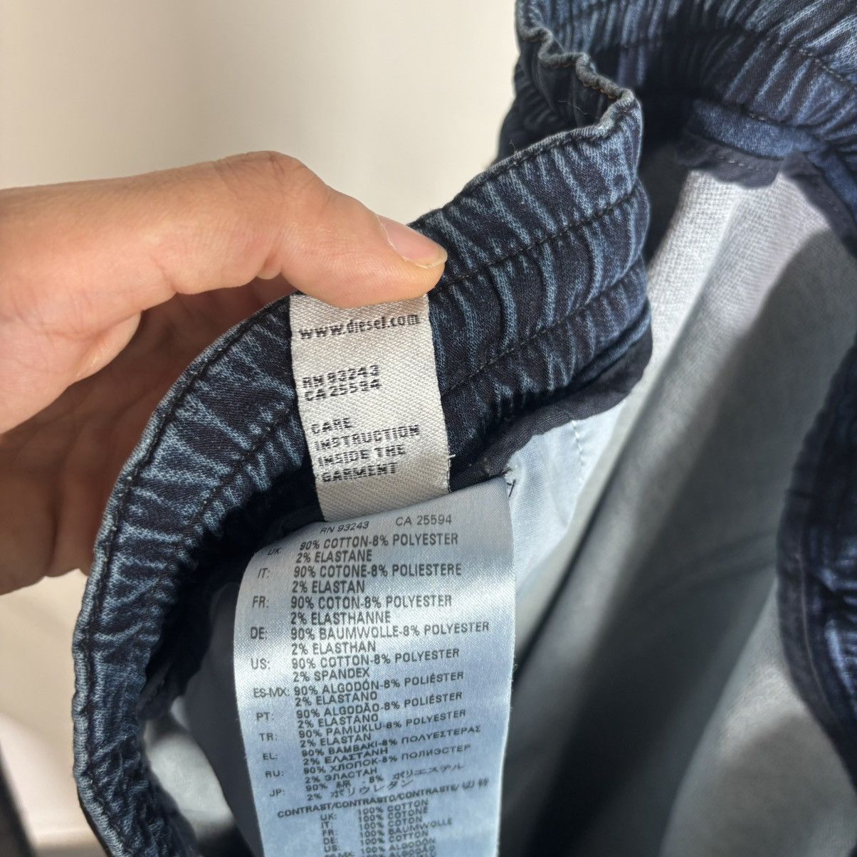 Diesel Diesel Flared Ripstop Denim Sweats Used Size US 30 / EU 46 - 9 Thumbnail