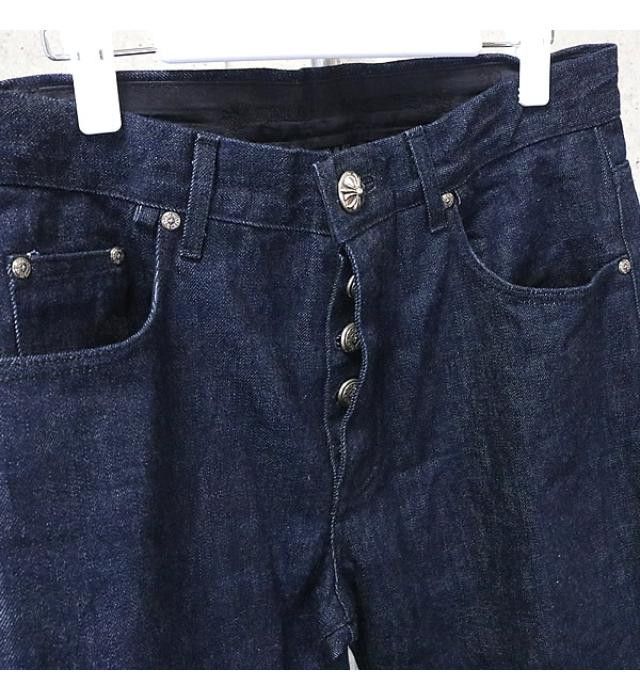 Chrome Hearts Chrome Hearts Cross Button Denim Jeans Size US 32 / EU 48 - 4 Thumbnail