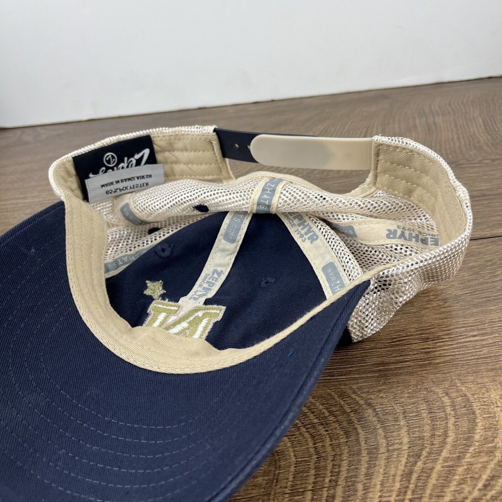 Other Navy Midshipmen Hat Snapback Blue Hat Adjustable Adult Size Size ONE SIZE - 15 Thumbnail