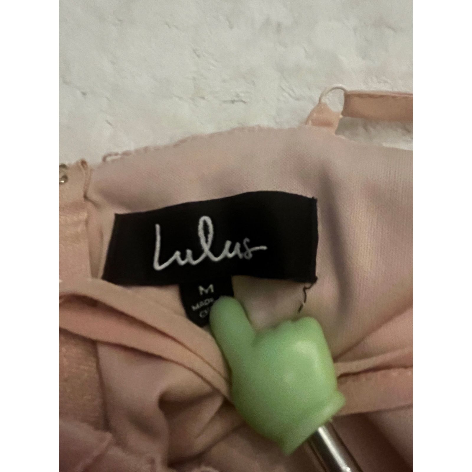Other Lulu’s pale pink formal dress - worn once - excellent cond. Size M / US 6-8 / IT 42-44 - 7 Thumbnail