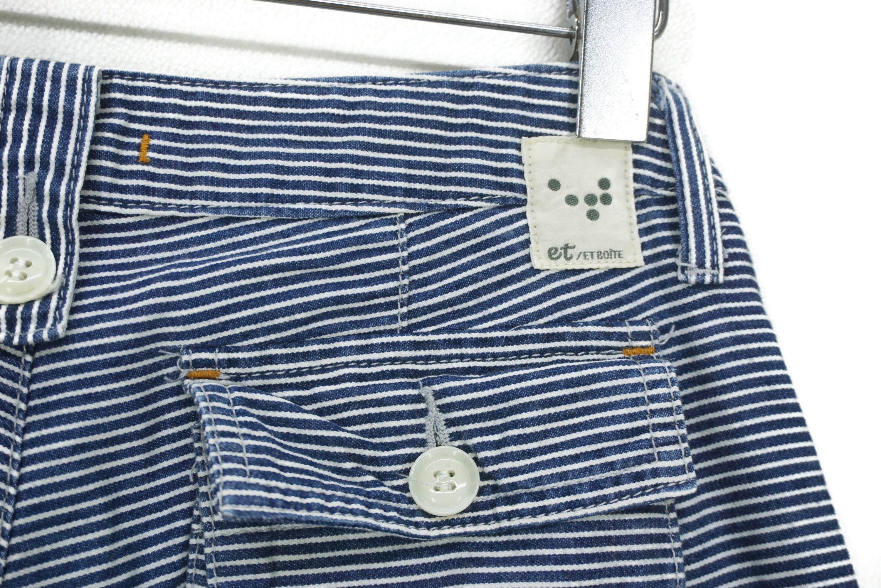 Japanese Brand Et Boite Jeans fit W29xL28 Low-Rise Ankle Baker Denim Size 25" / US 0 / IT 36 - 9 Thumbnail