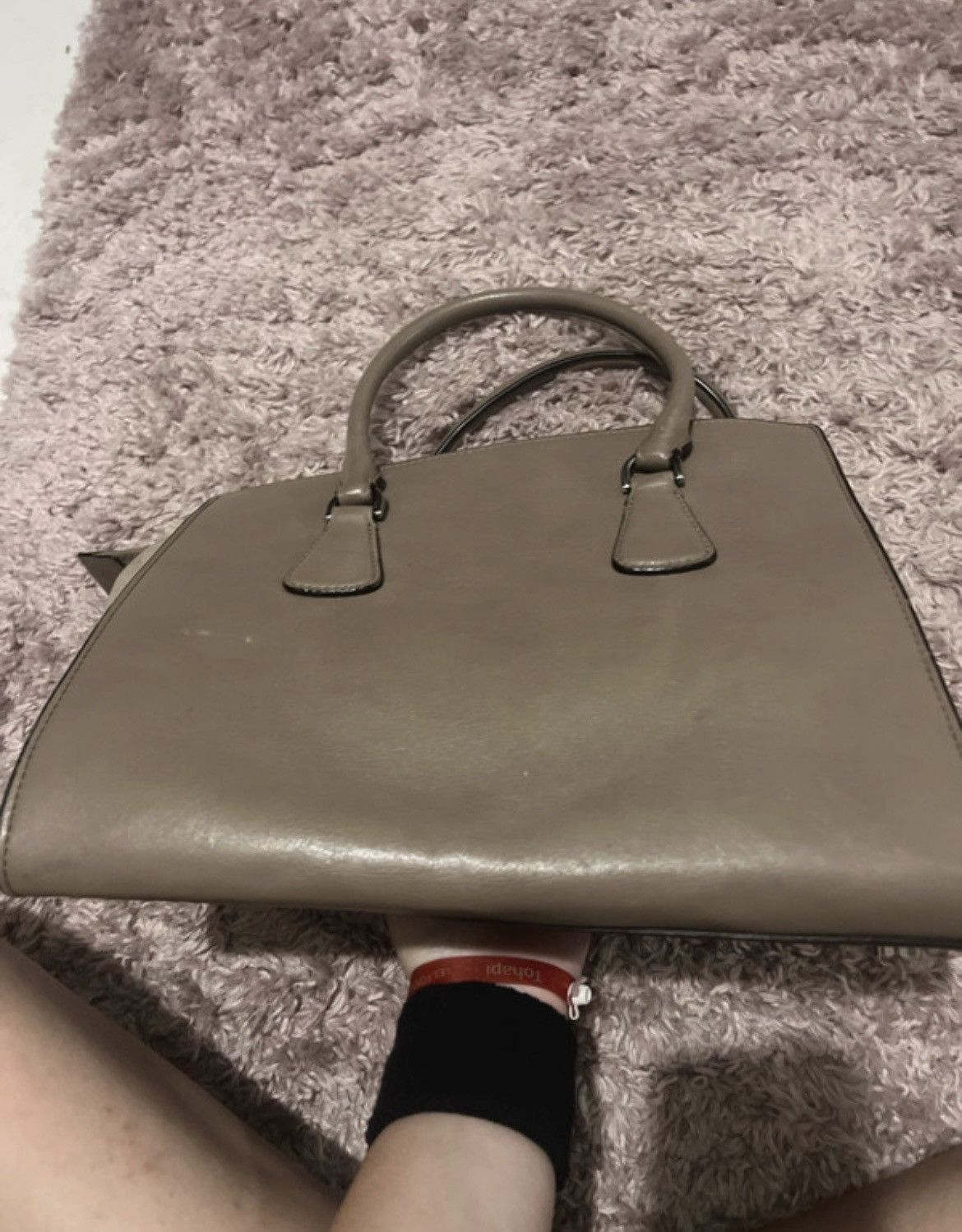 Michael Kors Brown leather handbag Size ONE SIZE - 3 Thumbnail