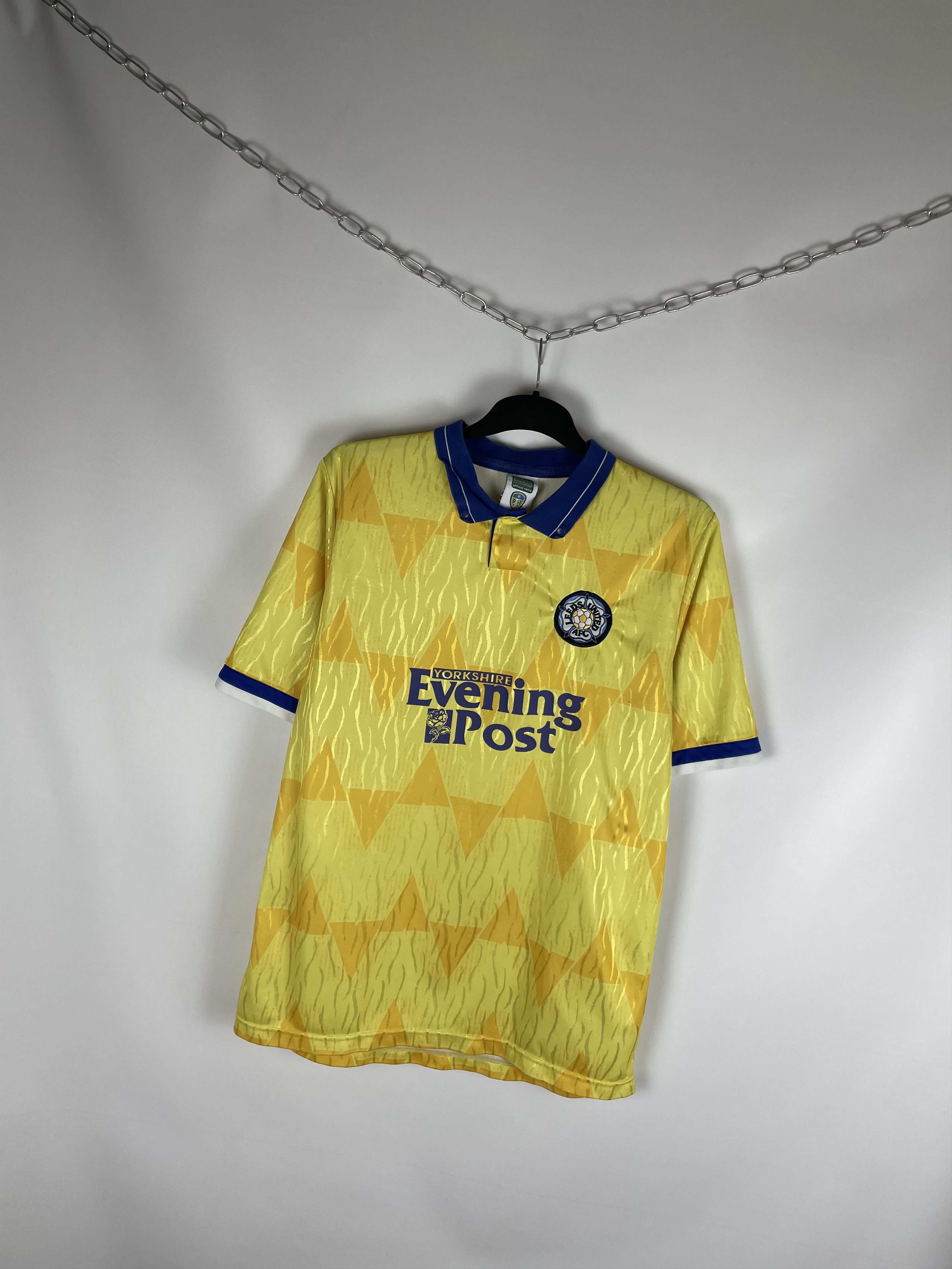 Vintage LEEDS UNITED SCORE DRAW VINTAGE 90S Size US XL / EU 56 / 4 - 2 Thumbnail