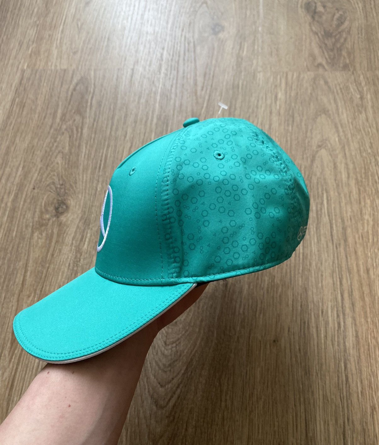 Formula 1 × Mercedes-Benz Lewis Hamilton Mercedes AMG Petronas F1 Cap Signature❗️NEW❗️ Size ONE SIZE - 4 Thumbnail
