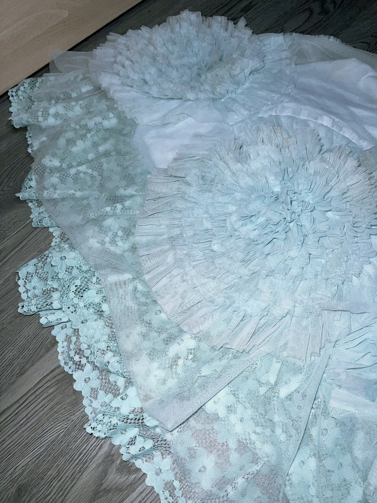 Japanese Brand Dollcake lace chiffon Princess cape👸🏻🧝🏻‍♀️ Size ONE SIZE - 14 Thumbnail
