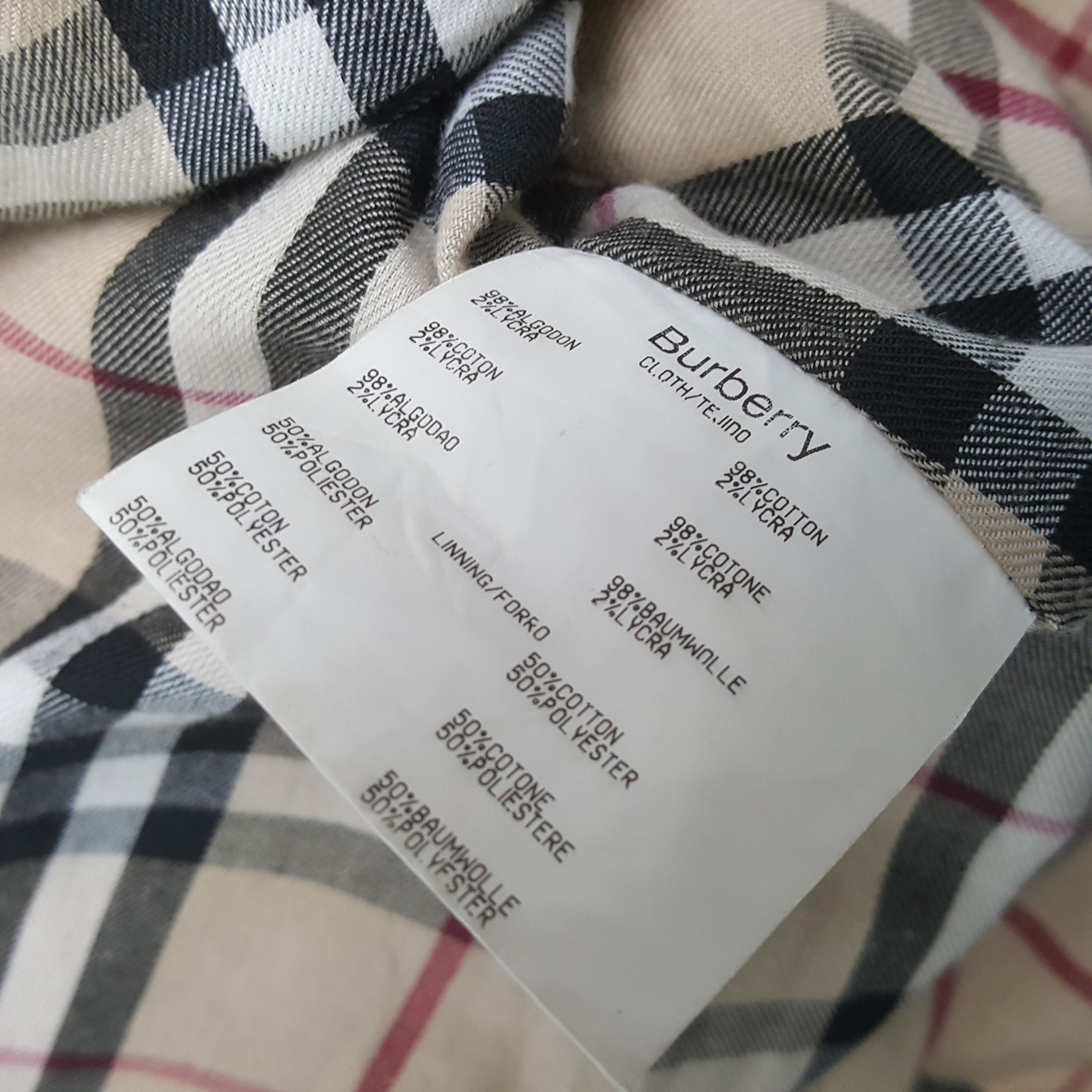Burberry BURBERRY LONDON Fashion Style Custom Art Velvet Jacket Size US S / EU 44-46 / 1 - 9 Thumbnail