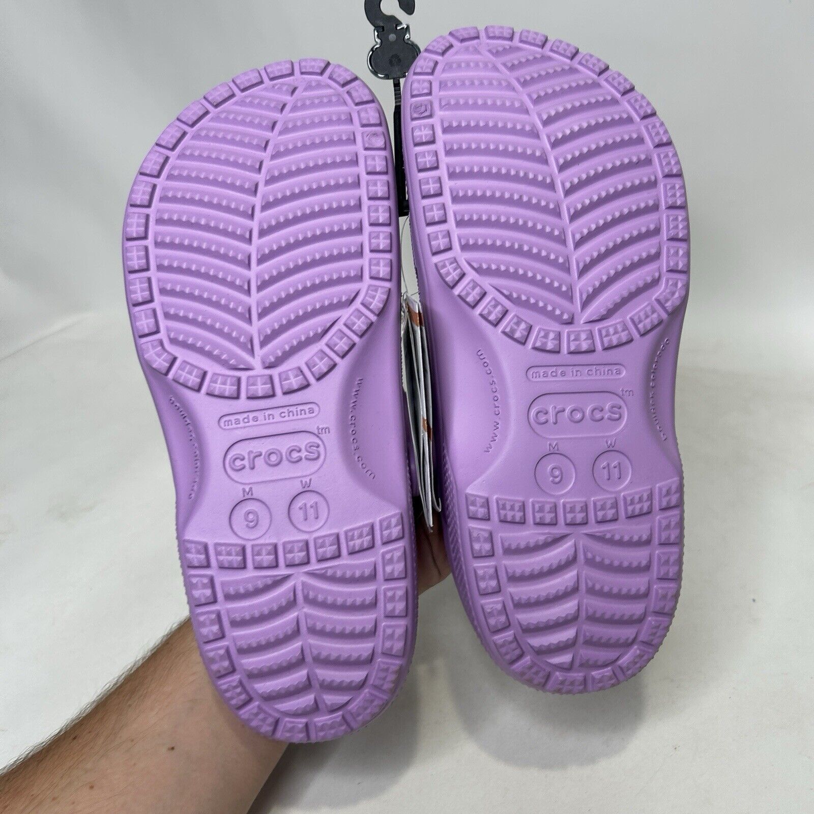 Crocs Crocs Classic Clogs Slip-On “Lavender Light Purple Lilac” Size US 11 / IT 41 - 5 Thumbnail