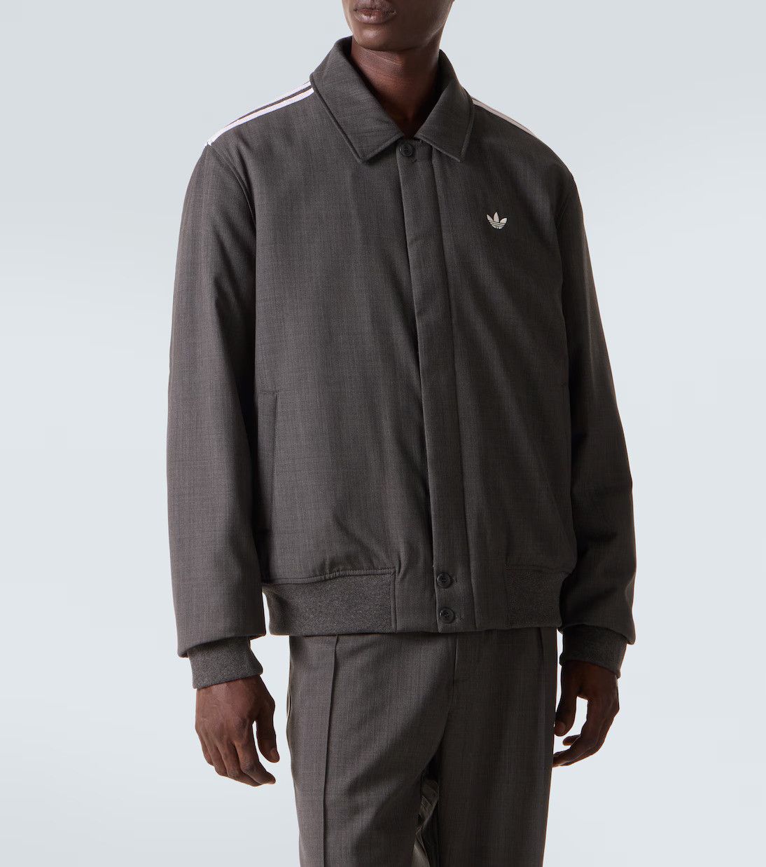 Wales Bonner Adidas X Wales Bonner Wool-blend Blouson Jacket Size US L / EU 52-54 / 3 - 3 Thumbnail