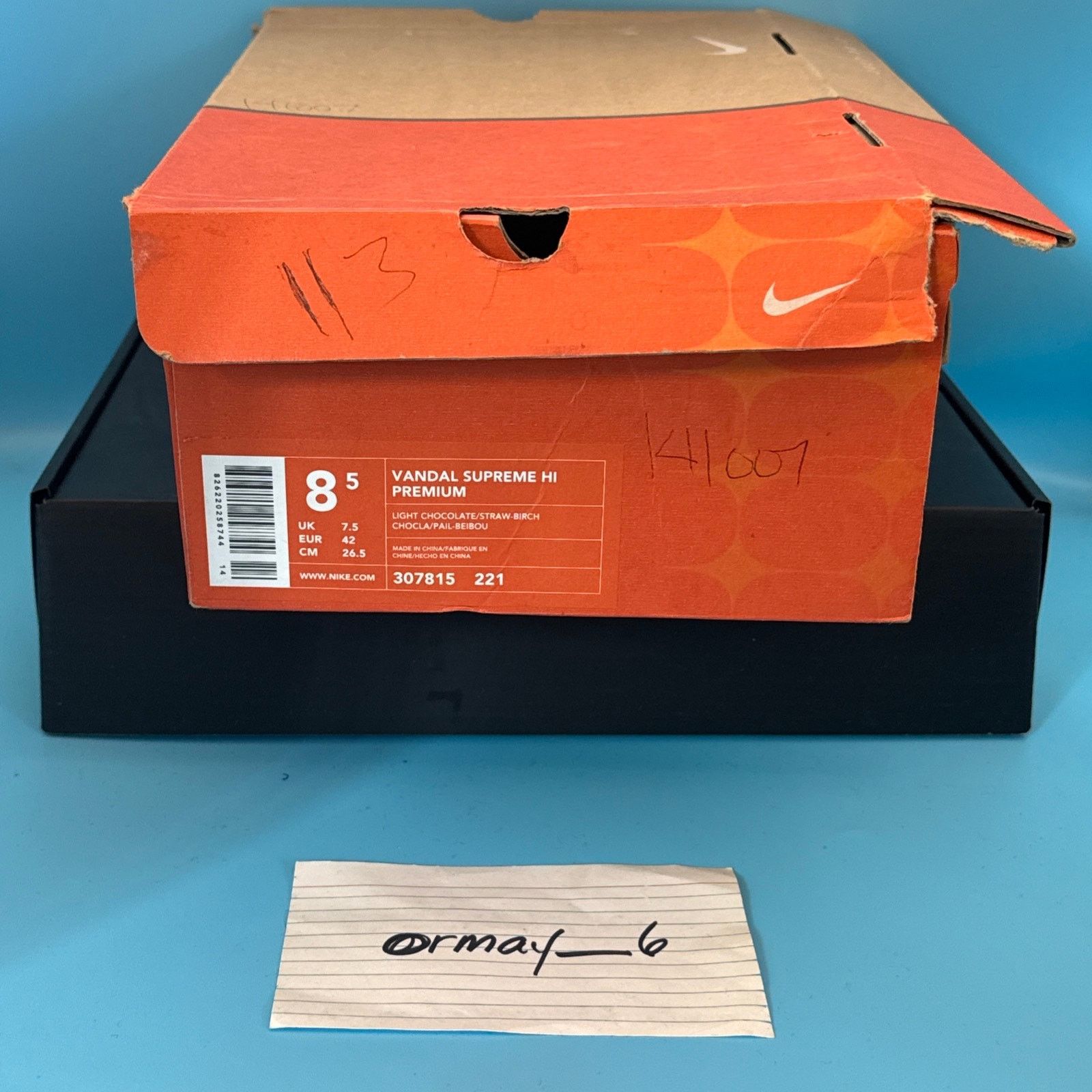 Nike Nike Vandal Supreme Premium Brown m8.5 w10 Size US 8.5 / EU 41-42 - 9 Thumbnail