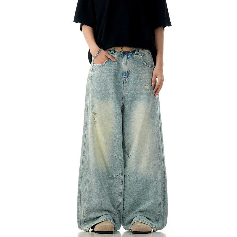 Jean High Street Baggy Men's Deim Size US 32 / EU 48 - 3 Thumbnail