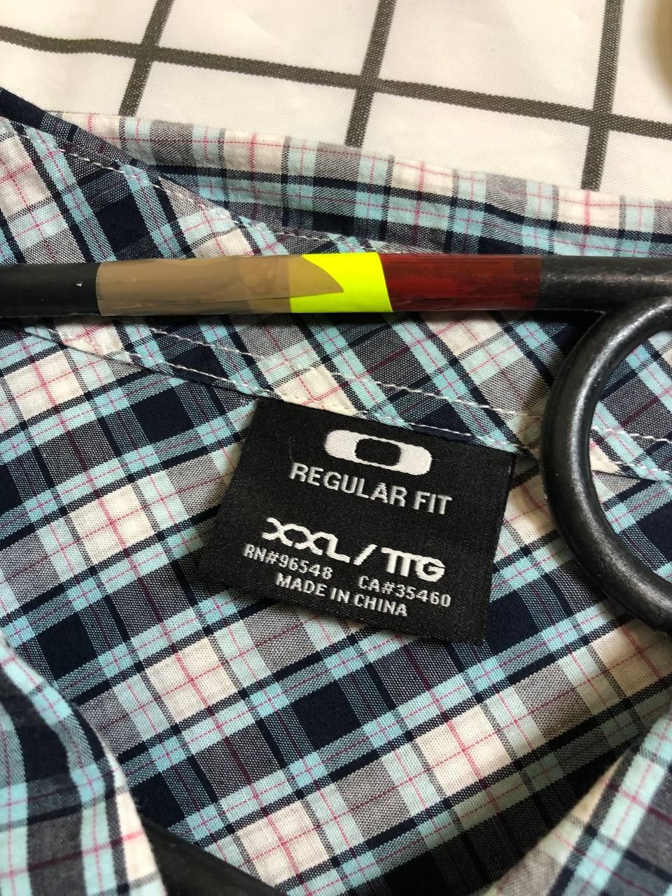 Oakley Vintage 00s Oakley Plaid Short Sleeve Button Down Shirt Size US XXL / EU 58 / 5 - 8 Thumbnail