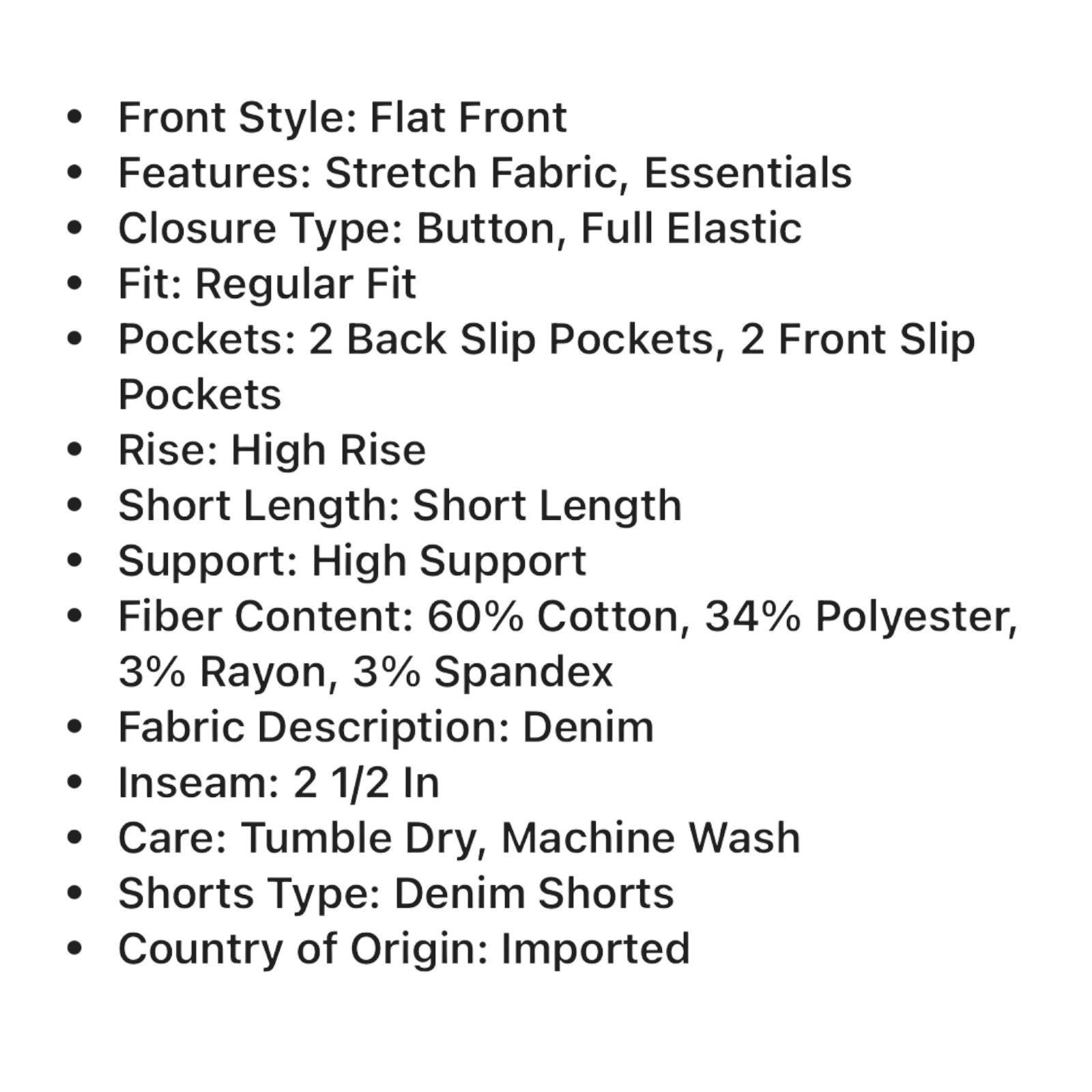 Arizona Jean Co. Arizona - Women's High Rise Denim Short - Brown - 5 Size 26" / US 2 / IT 38 - 9 Thumbnail