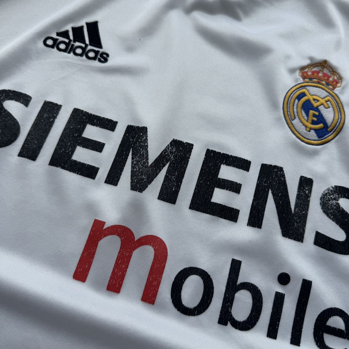 Adidas 2004/2005 Real Madrid Iconic Home Adidas Vintage Jersey Size US XL / EU 56 / 4 - 7 Thumbnail