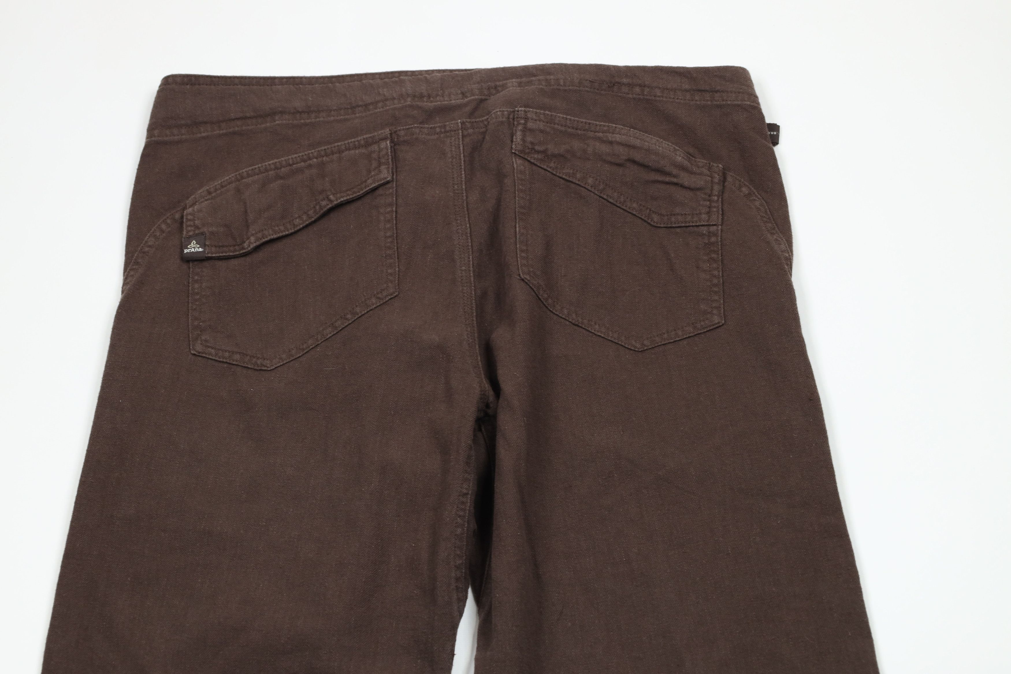 Prana × Vintage prAna Breathe Belted Hemp Organic Cotton Blend Hiking Pants Size US 36 / EU 52 - 11 Thumbnail