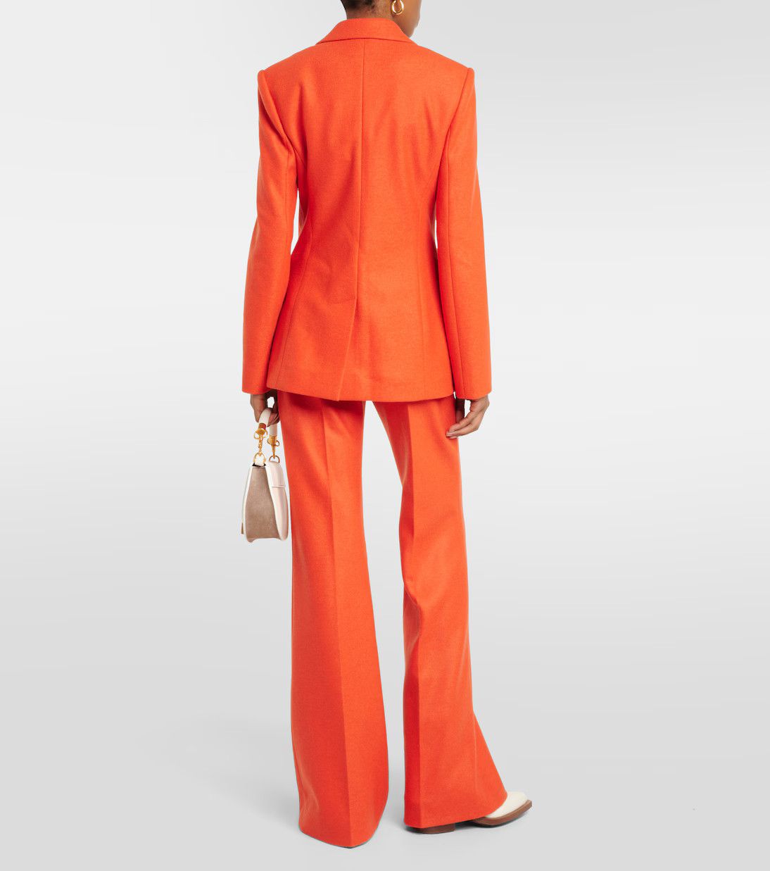 Chloe o1y0825 Blazer in Mandarin Size S / US 4 / IT 40 - 4 Thumbnail