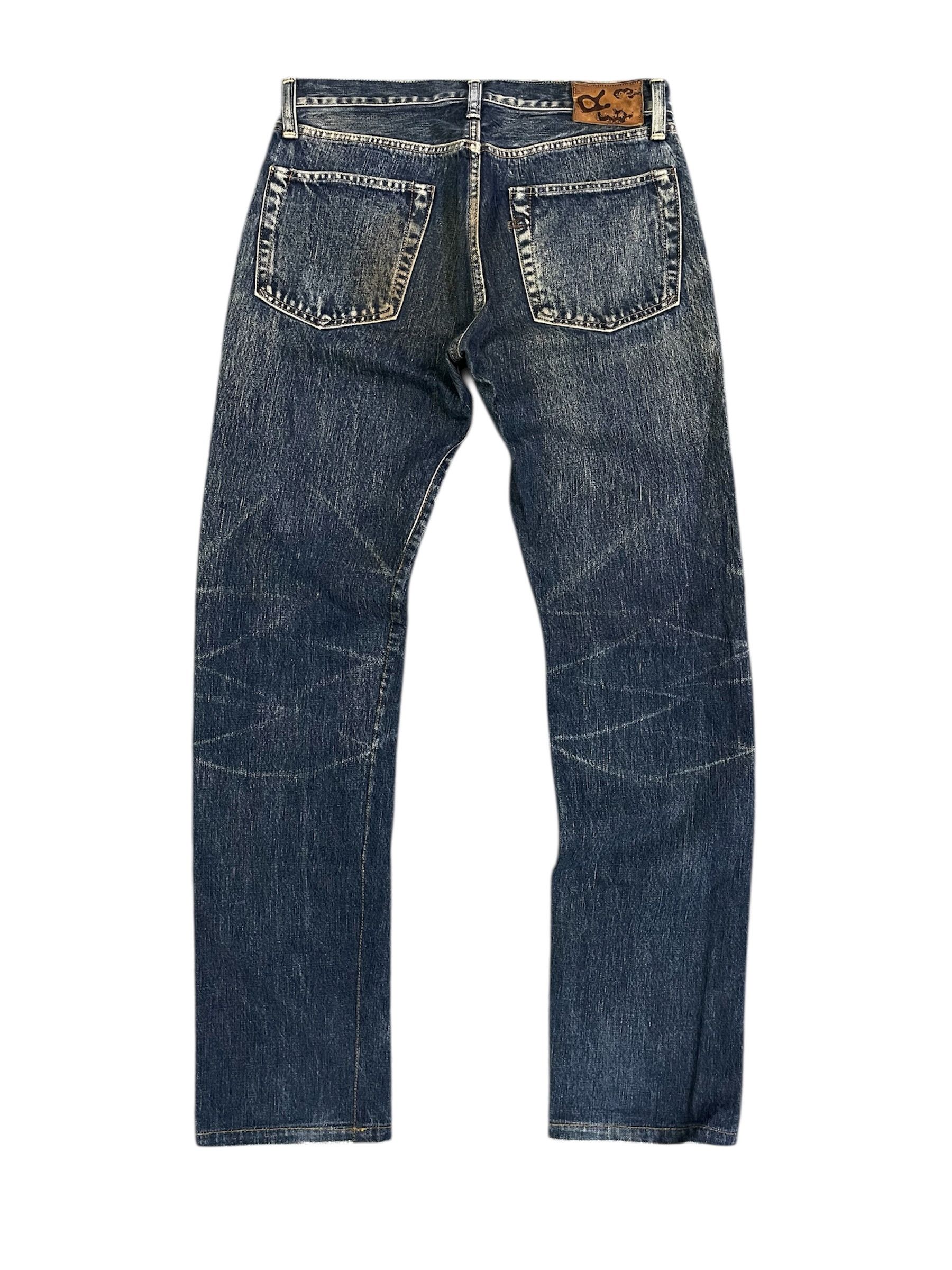 45rpm 45Rpm Japan Rustic Sulfur Faded Selvedge Jeans Denim Size US 32 / EU 48 - 2 Thumbnail
