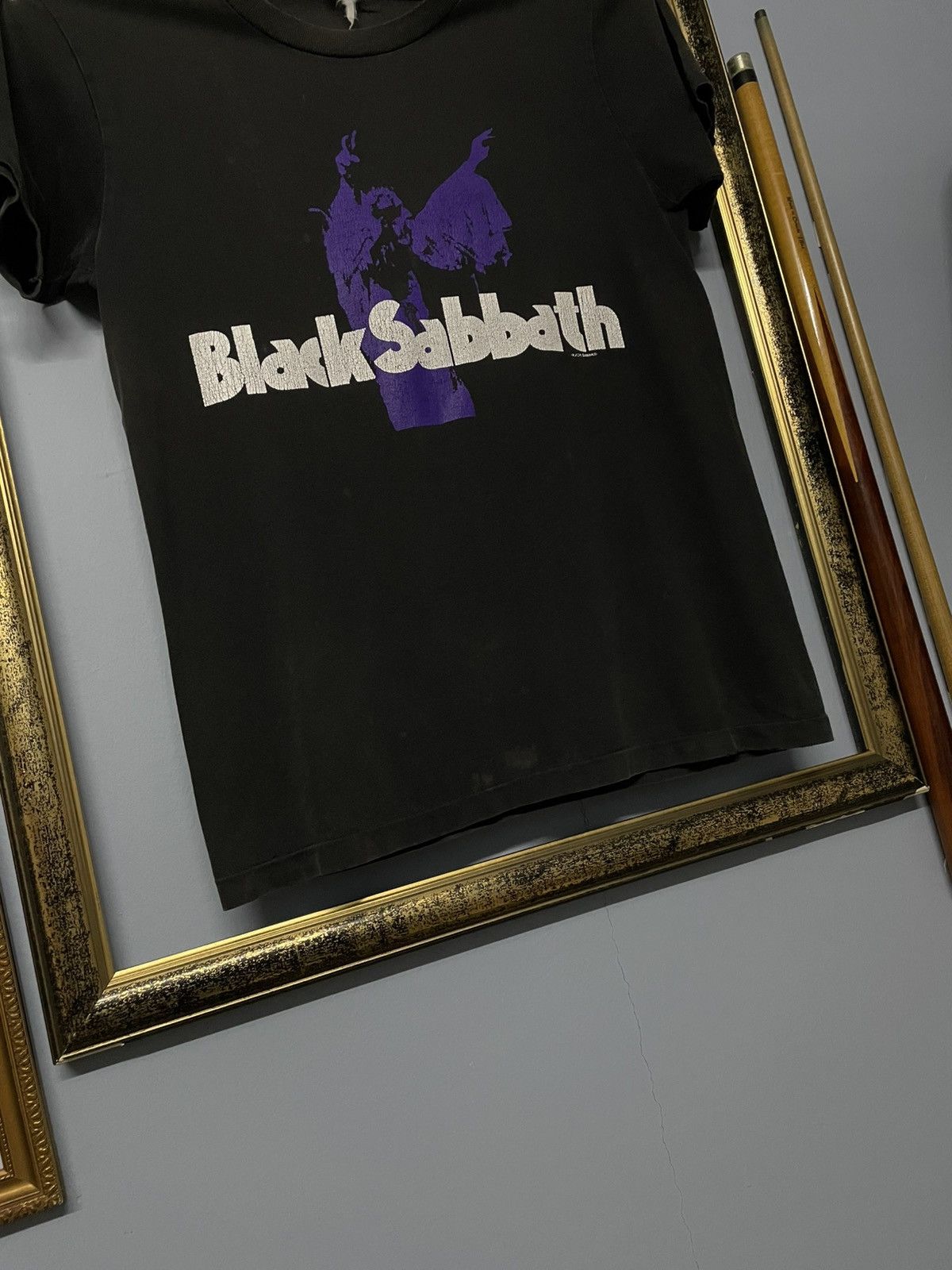 Band Tees Vintage 1990s Single Stitch Original Black Sabbath Faded Tee Size US M / EU 48-50 / 2 - 6 Thumbnail