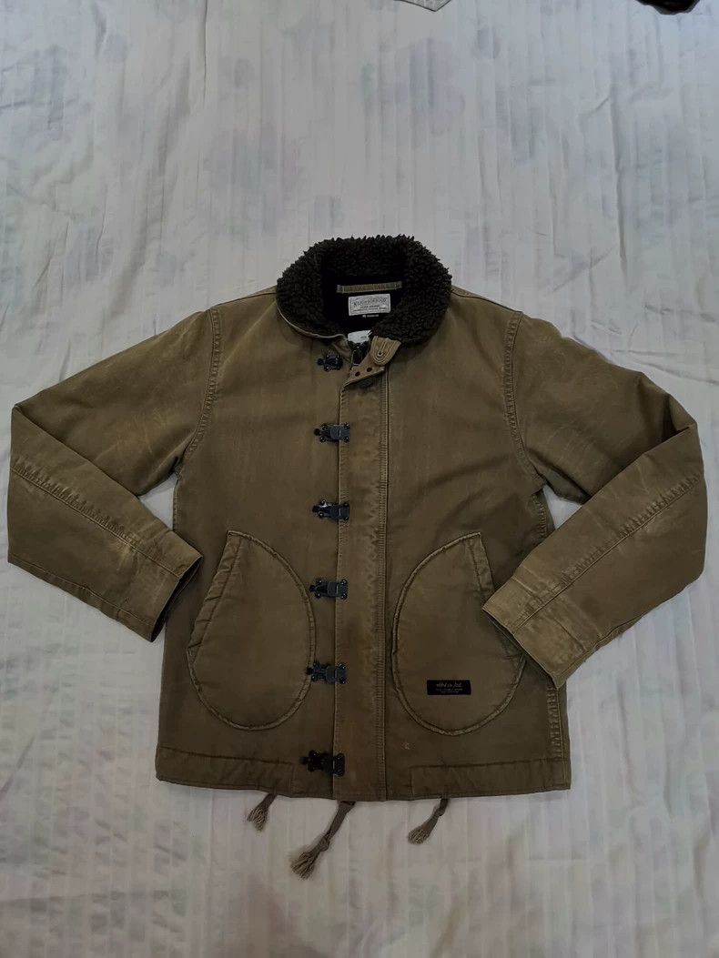 Neighborhood NBHD N1 13AW Deck Jacket Iron Buckle Size US M / EU 48-50 / 2 - 1 Thumbnail