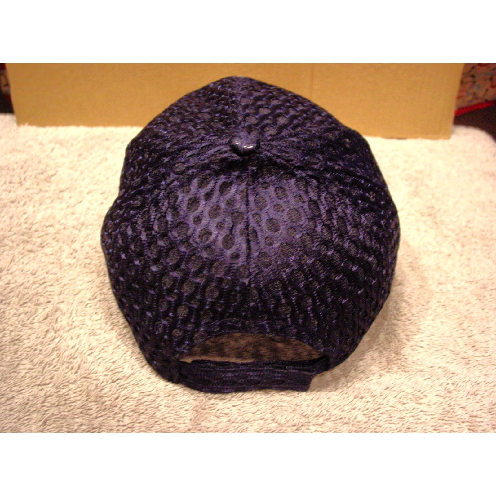 Vintage VINTAGE Guadalupe #8 Baseball Cap Men Adjustable Dark Blue Religious Religious Cap Size ONE SIZE - 2 Thumbnail