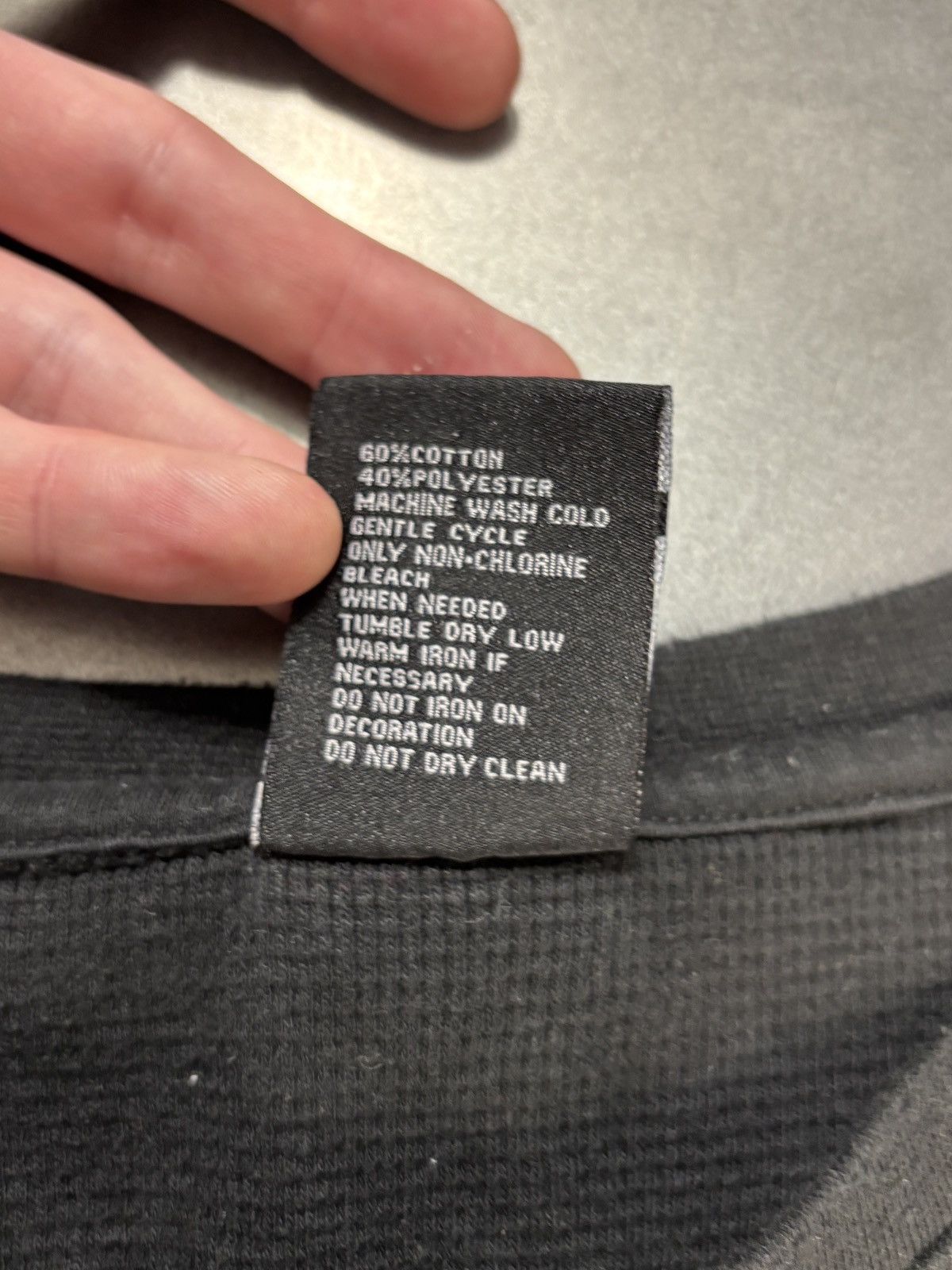 JCPenney Y2K RS by Ryan Sheckler Waffle Thermal ALP 2000s Thumb Hole Size US M / EU 48-50 / 2 - 5 Thumbnail