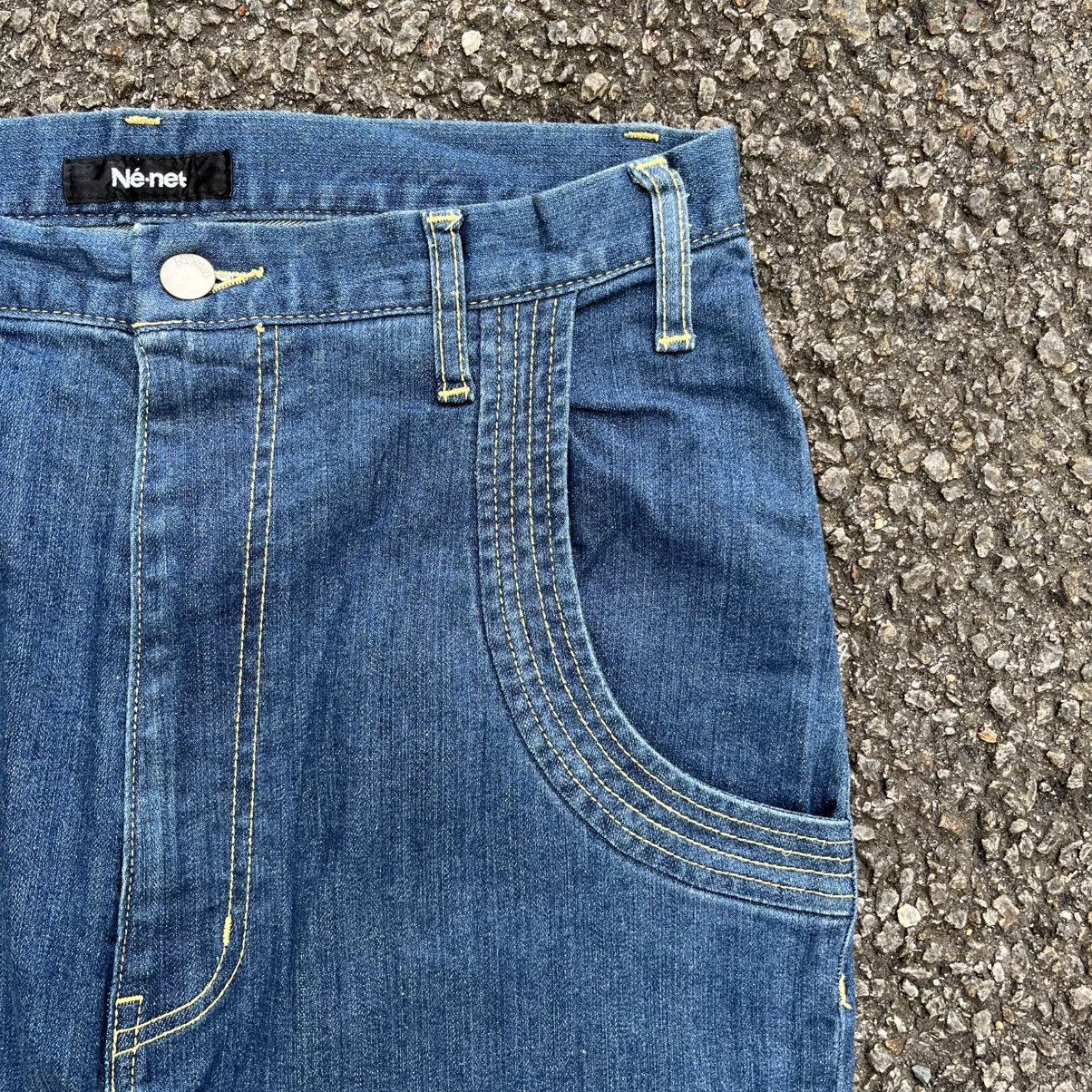 Issey Miyake Ne-Net Bagger Jeans Issey Miyake Pants Size US 29 - 5 Thumbnail