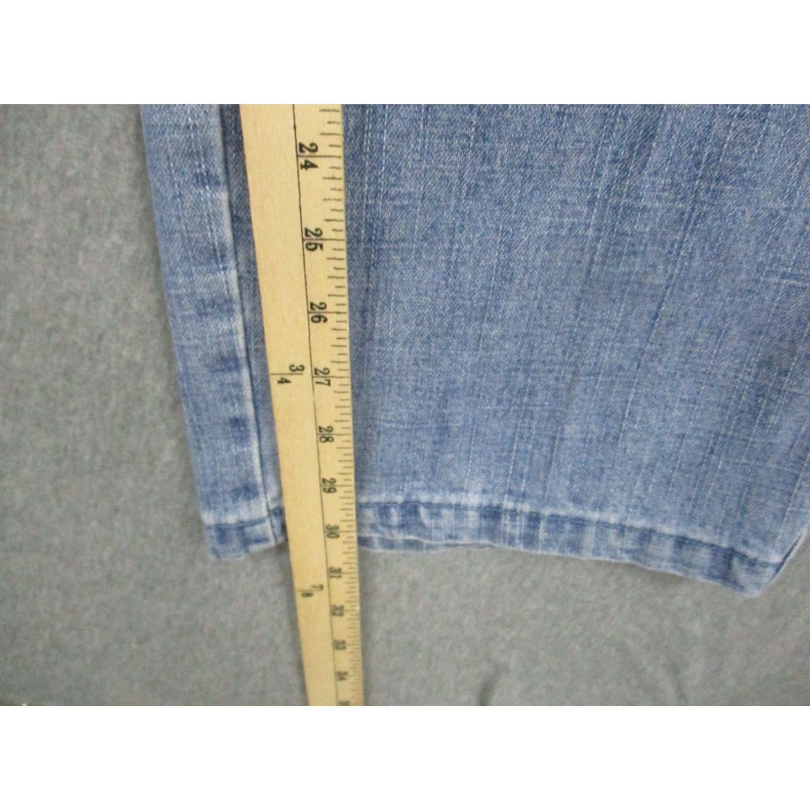 Vintage Koman Jeans 34x30 Men’s Baggy Wide-Leg Distressed Hip Hop Y2K Denim 5-Pocket Logo Button Zipper Pockets尺 Size US 34 / EU 50 - 7 Thumbnail