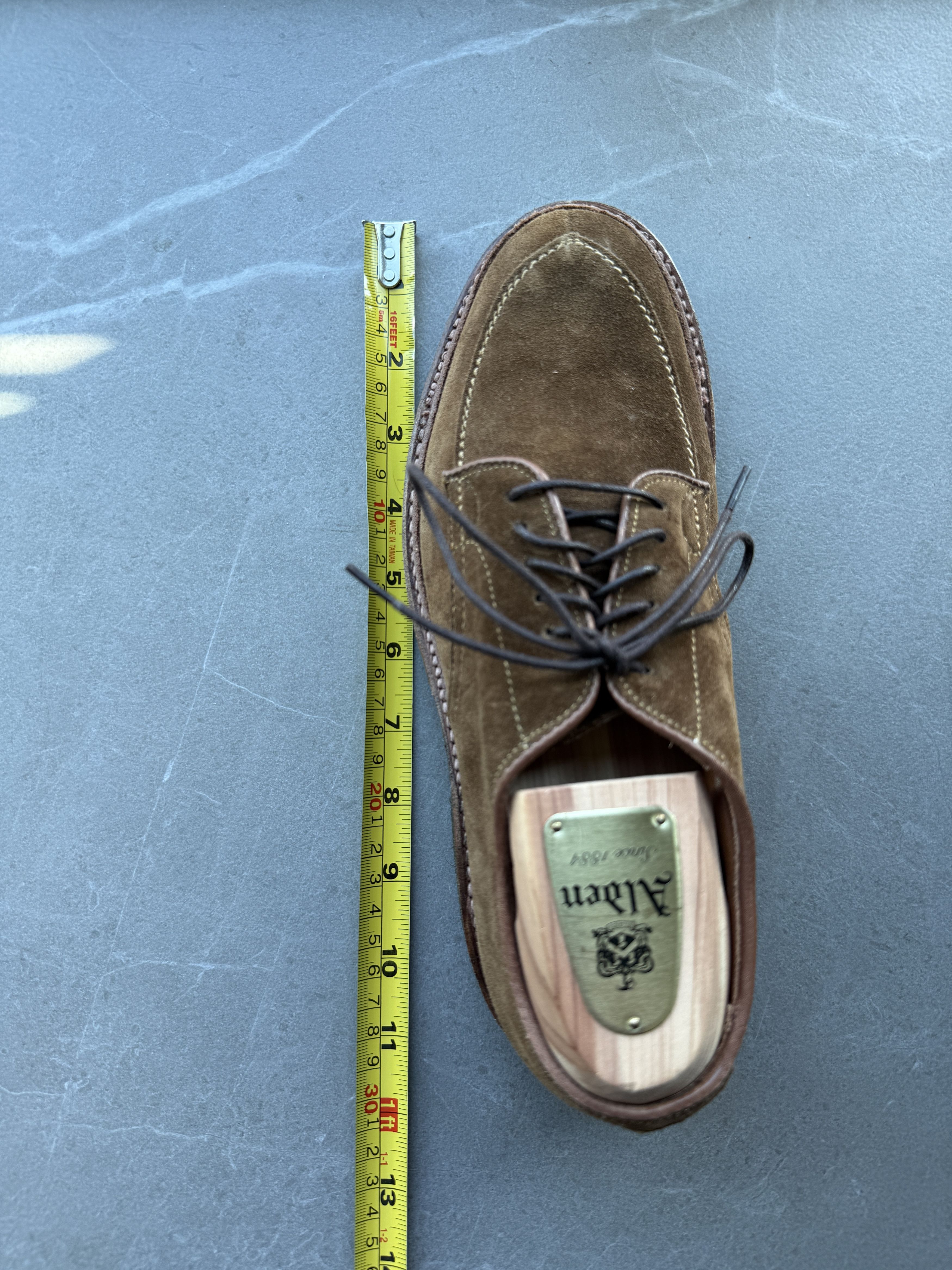 Alden Alden USA MTO Snuff Suede V Top Crepe Sole Shoes Barrie Last Size US 6 / EU 39 - 13 Thumbnail