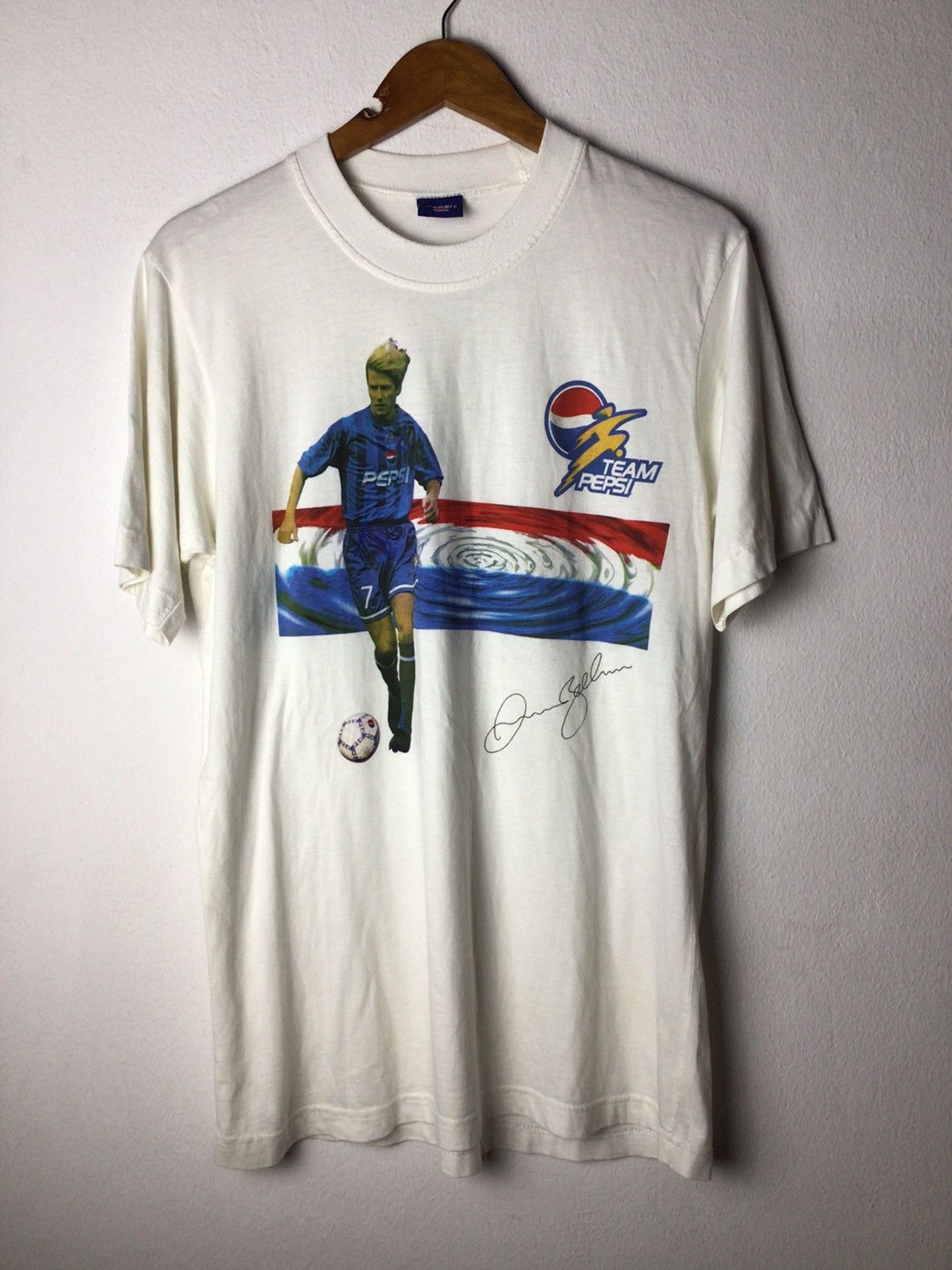 Pepsi David Beackham team pepsi 90's Size US L / EU 52-54 / 3 - 2 Thumbnail