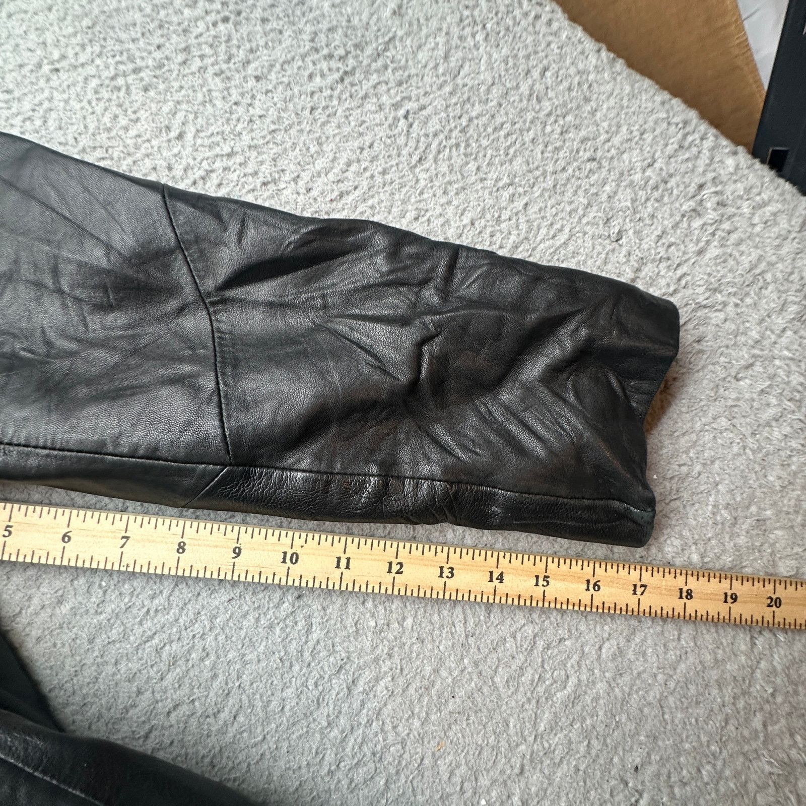Wilsons Leather VTG Pelle Studio Wilsons Thinsulate Leather Coat Women Large Size L / US 10 / IT 46 - 6 Thumbnail