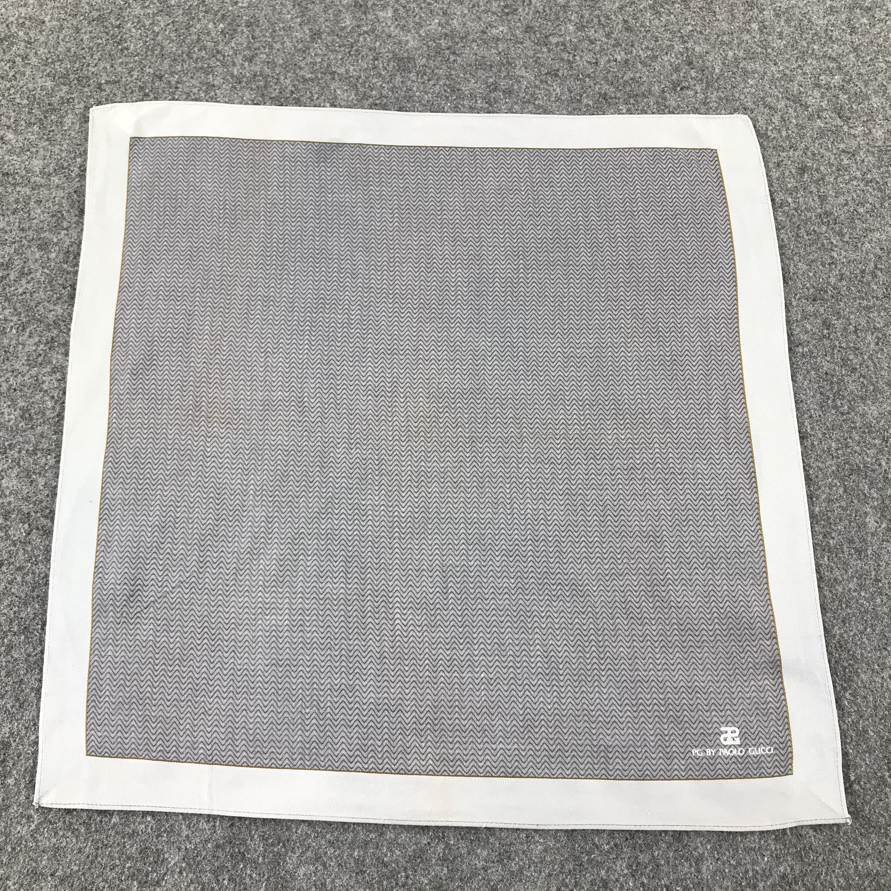 Paolo Gucci PG by Paolo Gucci Handkerchief Neckerchief Bandana H208 Size ONE SIZE - 4 Thumbnail