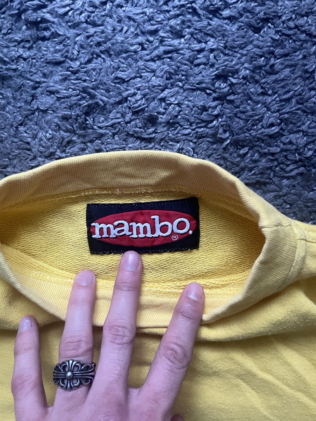Mambo × Vintage 90s Mambo Sweatshirt 1995 Streetwear Big Logo Rare Y2k Size US L / EU 52-54 / 3 - 16 Thumbnail