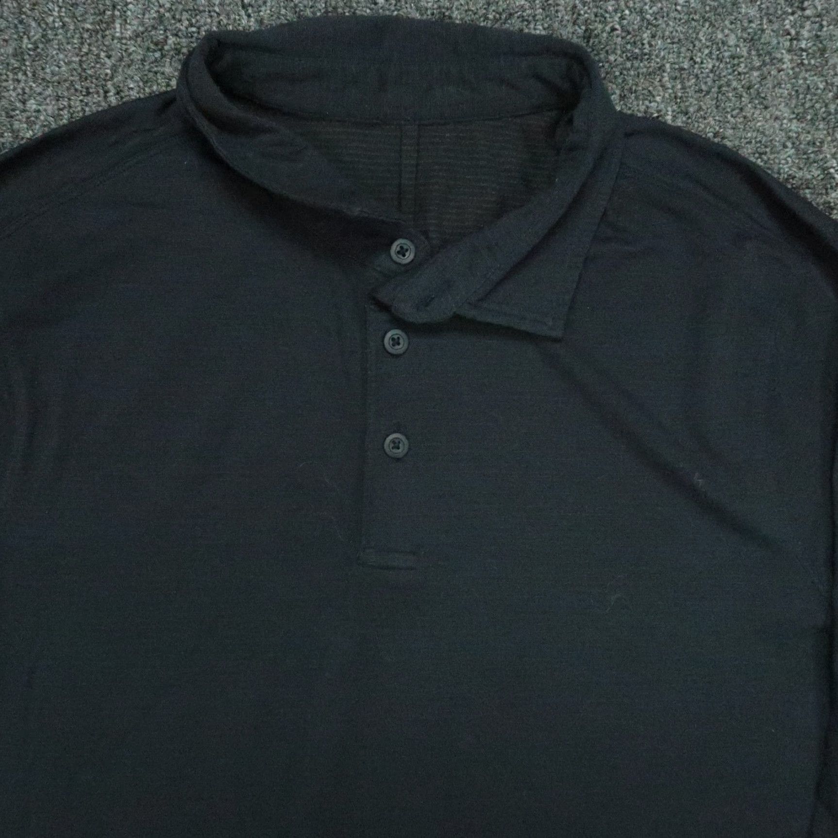 Lululemon Lululemon Shirt Mens Small Navy Long Sleeve Evolution Polo Shirt Size US S / EU 44-46 / 1 - 2 Thumbnail