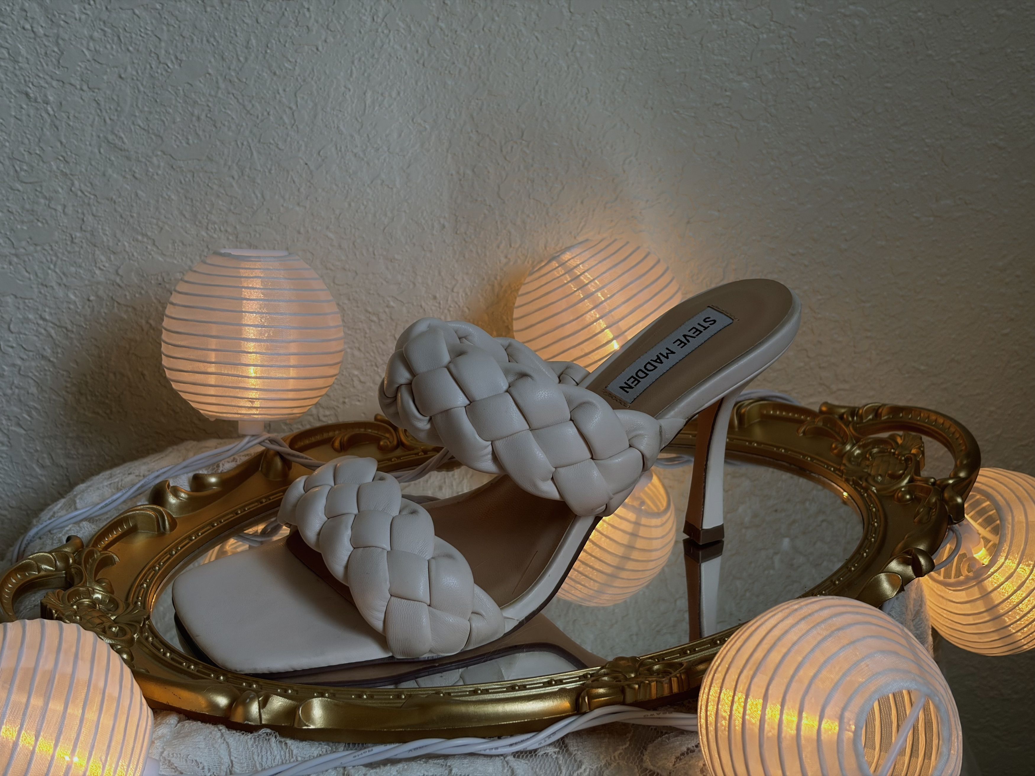 Steve Madden Steve Madden Kenley Braided Square Toe Heels Y2K Size US 8.5 / IT 38.5 - 3 Thumbnail