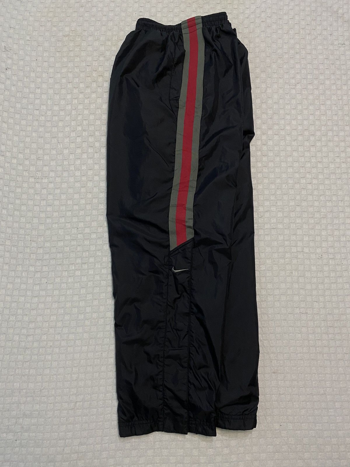 Gucci 💥 VINTAGE NIKE GUCCI STYLE BAGGY NYLON 90S TRACK PANTS Y2K Size US 30 / EU 46 - 2 Thumbnail