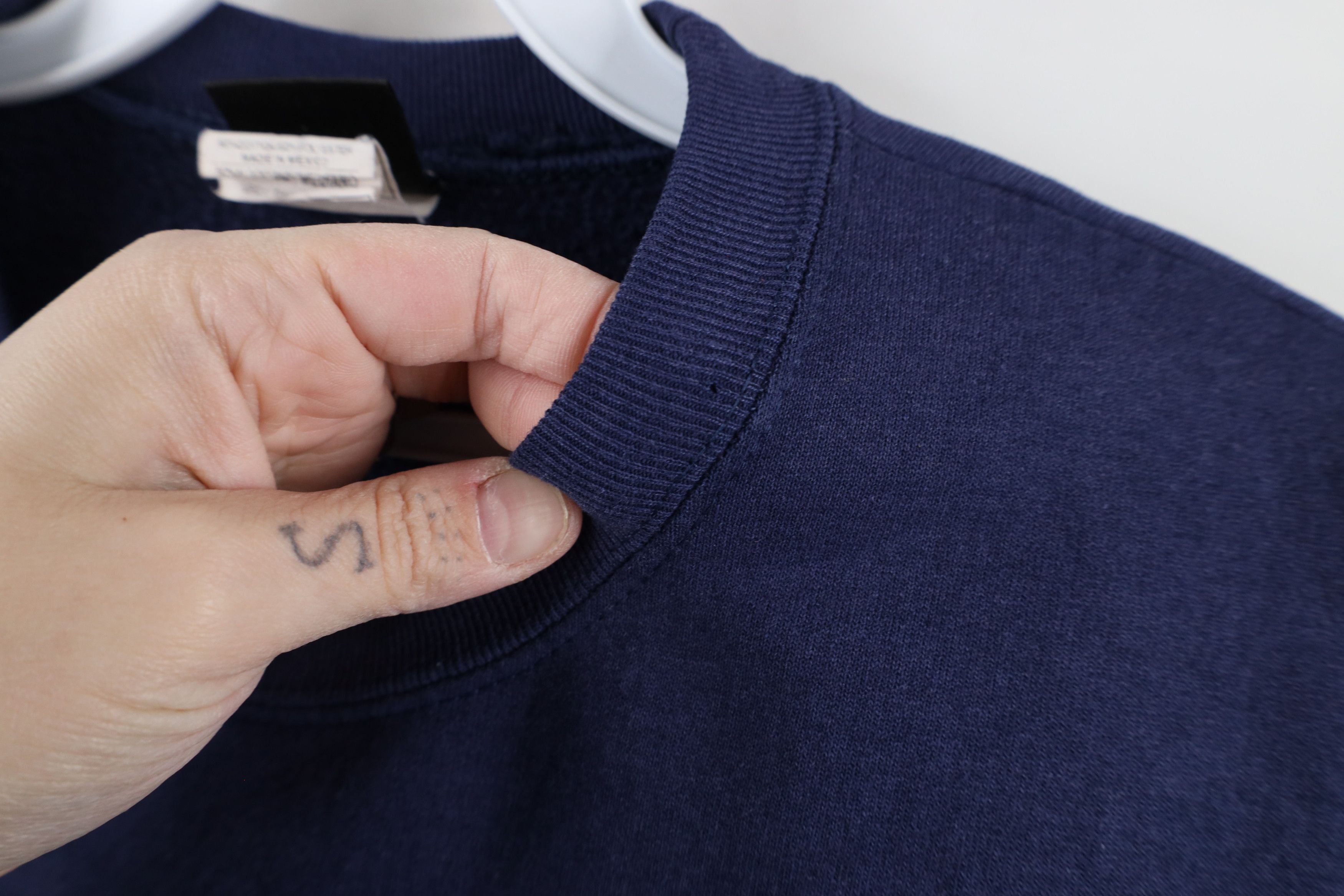 Starter × Vintage Vintage 90s Starter Spell Out Crewneck Sweatshirt Blue Size US M / EU 48-50 / 2 - 11 Thumbnail