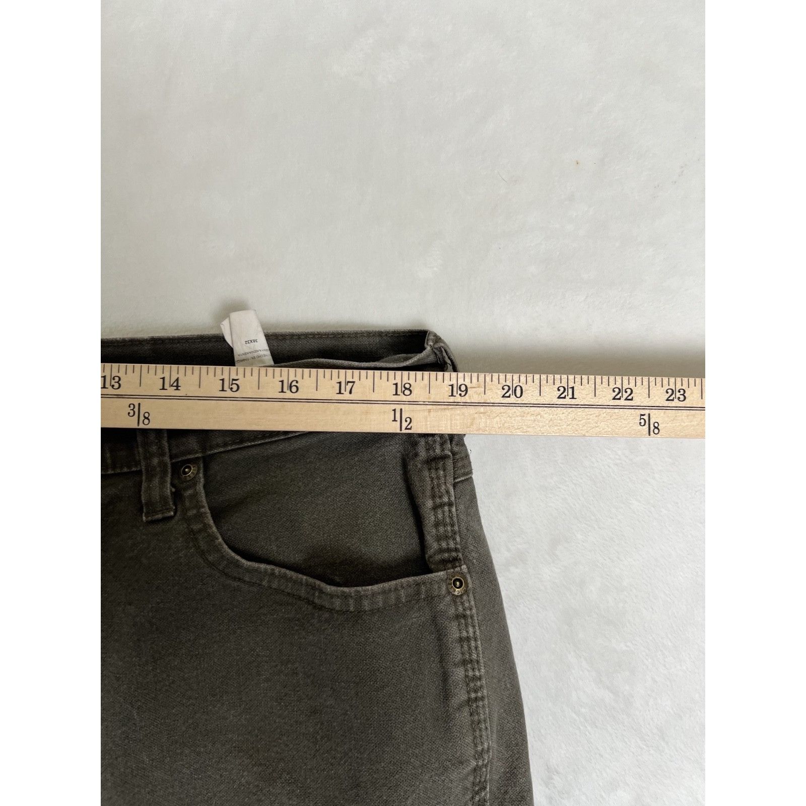 Dickies Vintage Dickies Green Carpenter Canvas Pants Size 38x32 Work Size US 38 / EU 54 - 3 Thumbnail