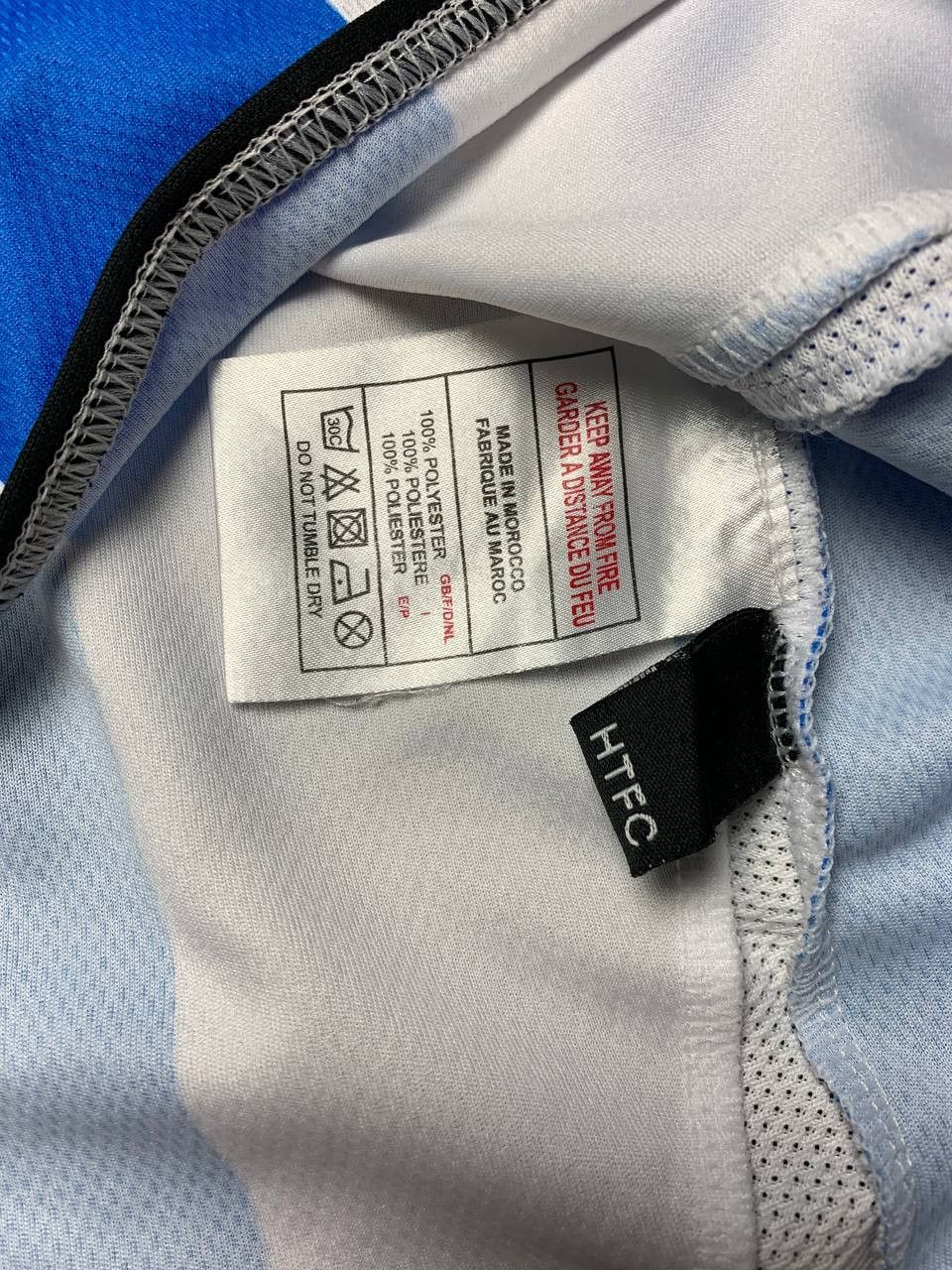 Vintage Huddersfield Town Mitre Football Soccer Jersey Size L boys Size US S / EU 44-46 / 1 - 4 Thumbnail